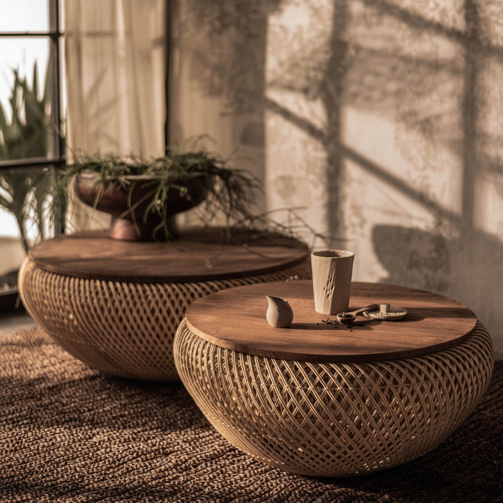 LH Home D Bodhi Wave Coffee Table