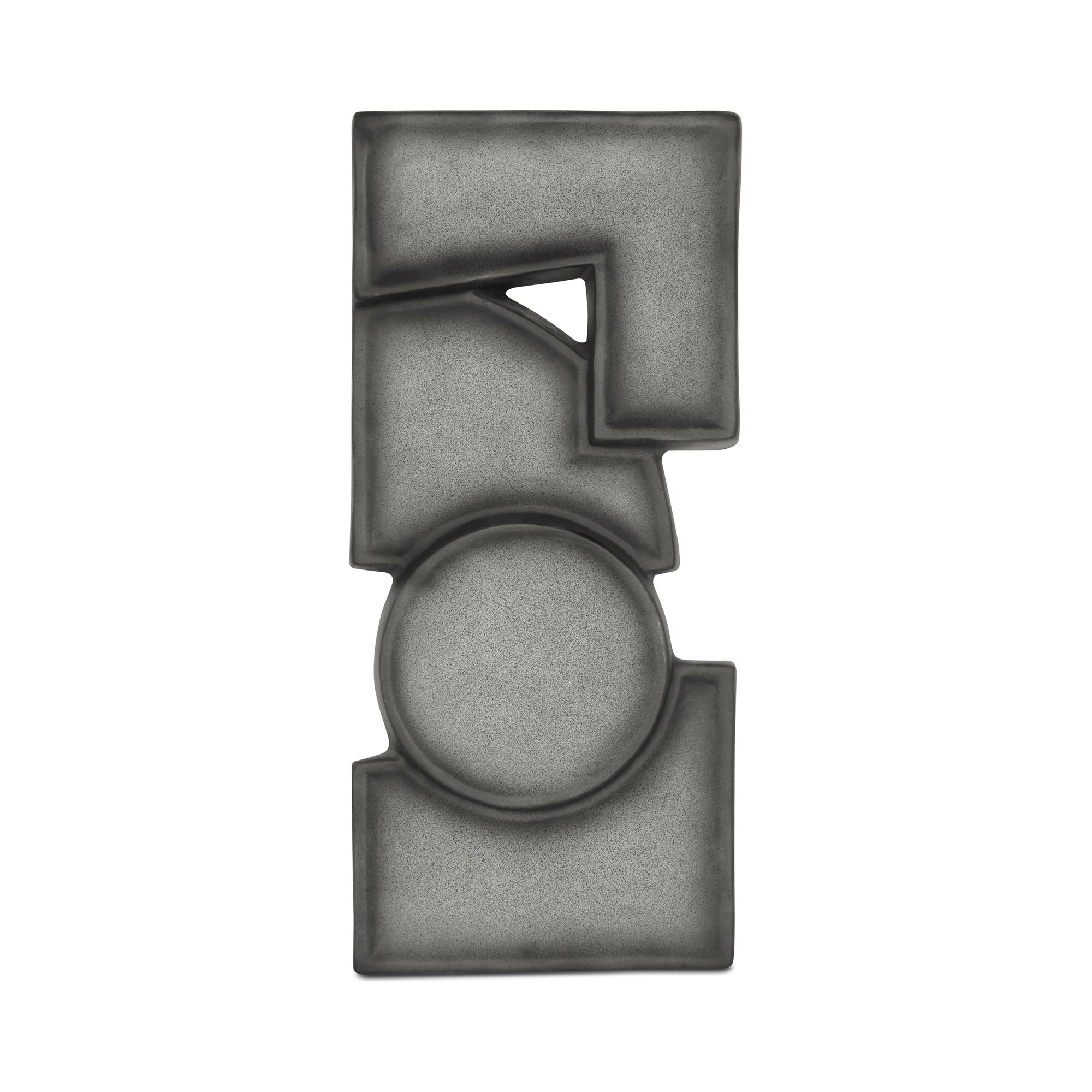 Moe's Home Teo Wall Sculpture Charcoal