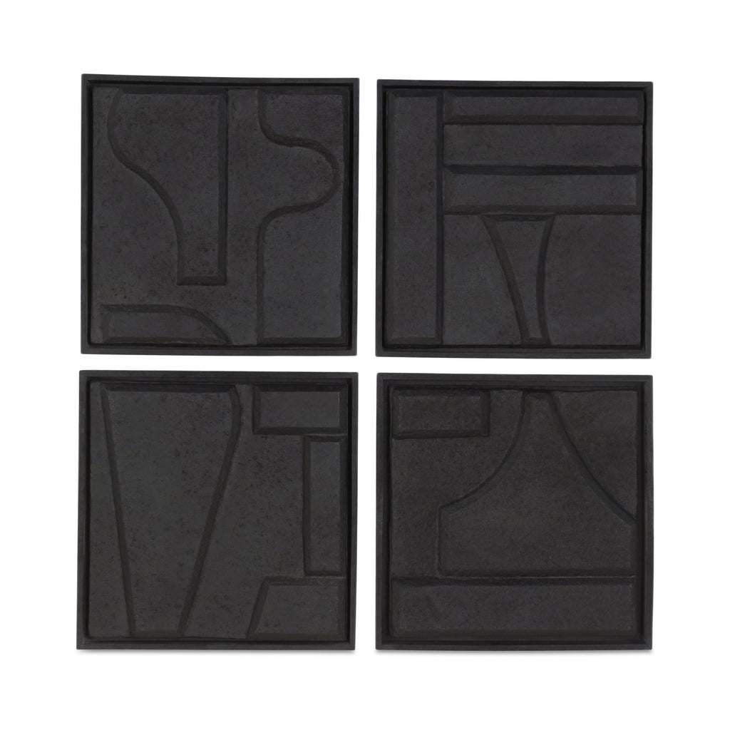 Moe's Home Alva Wall Sculpture - Set of 4