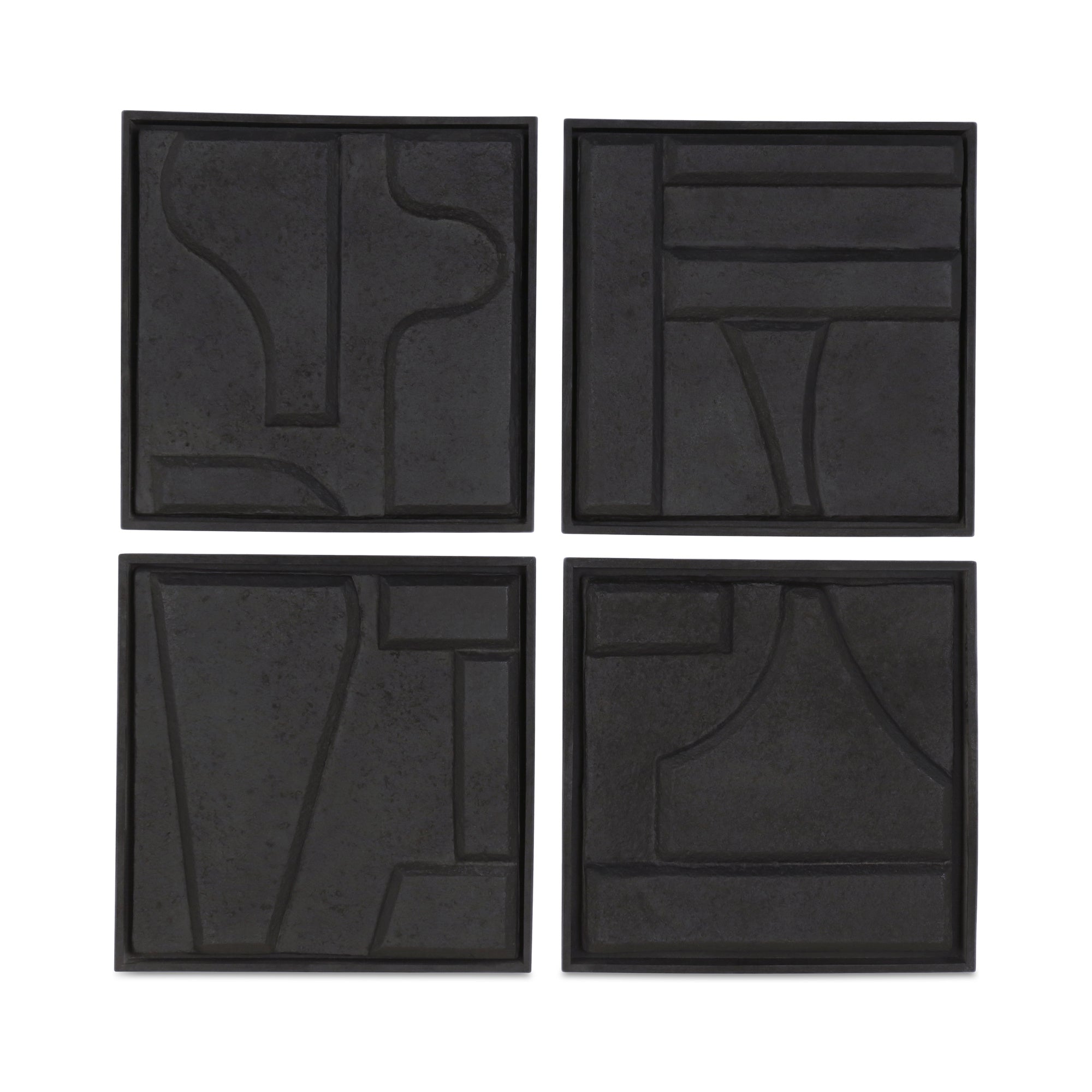 Moe's Home Alva Wall Sculpture - Set of 4
