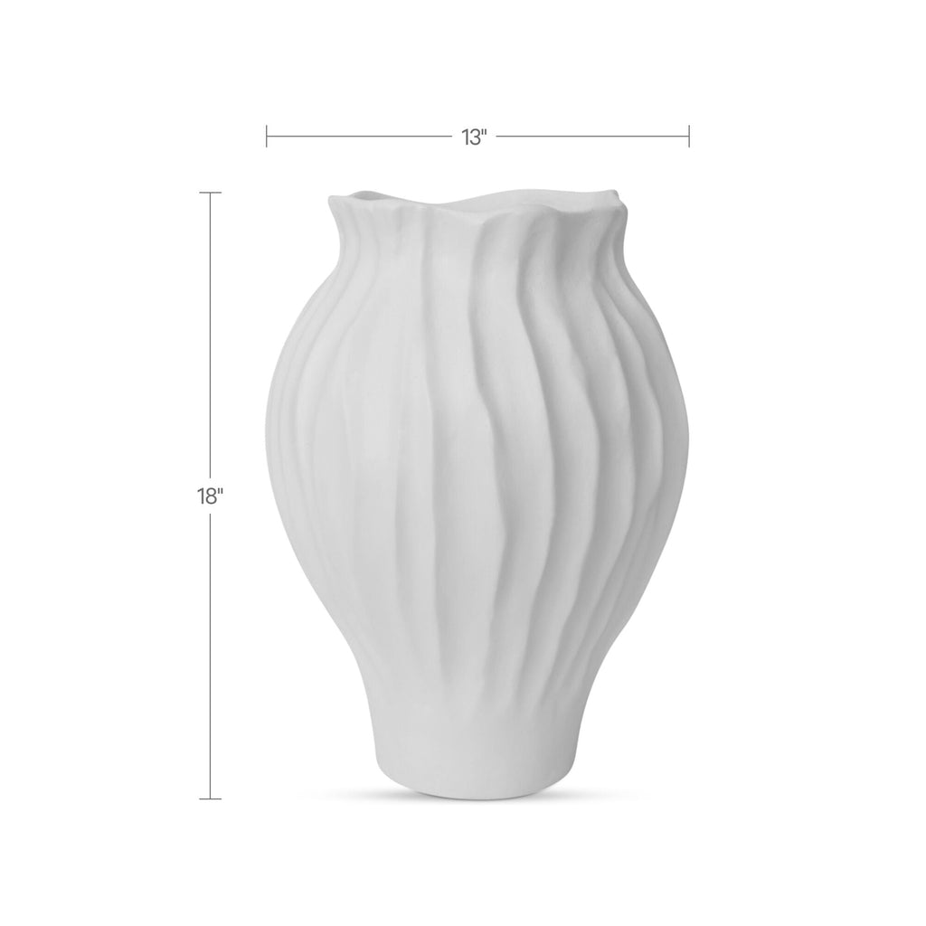 Moe's Home Adria 18" Vessel White