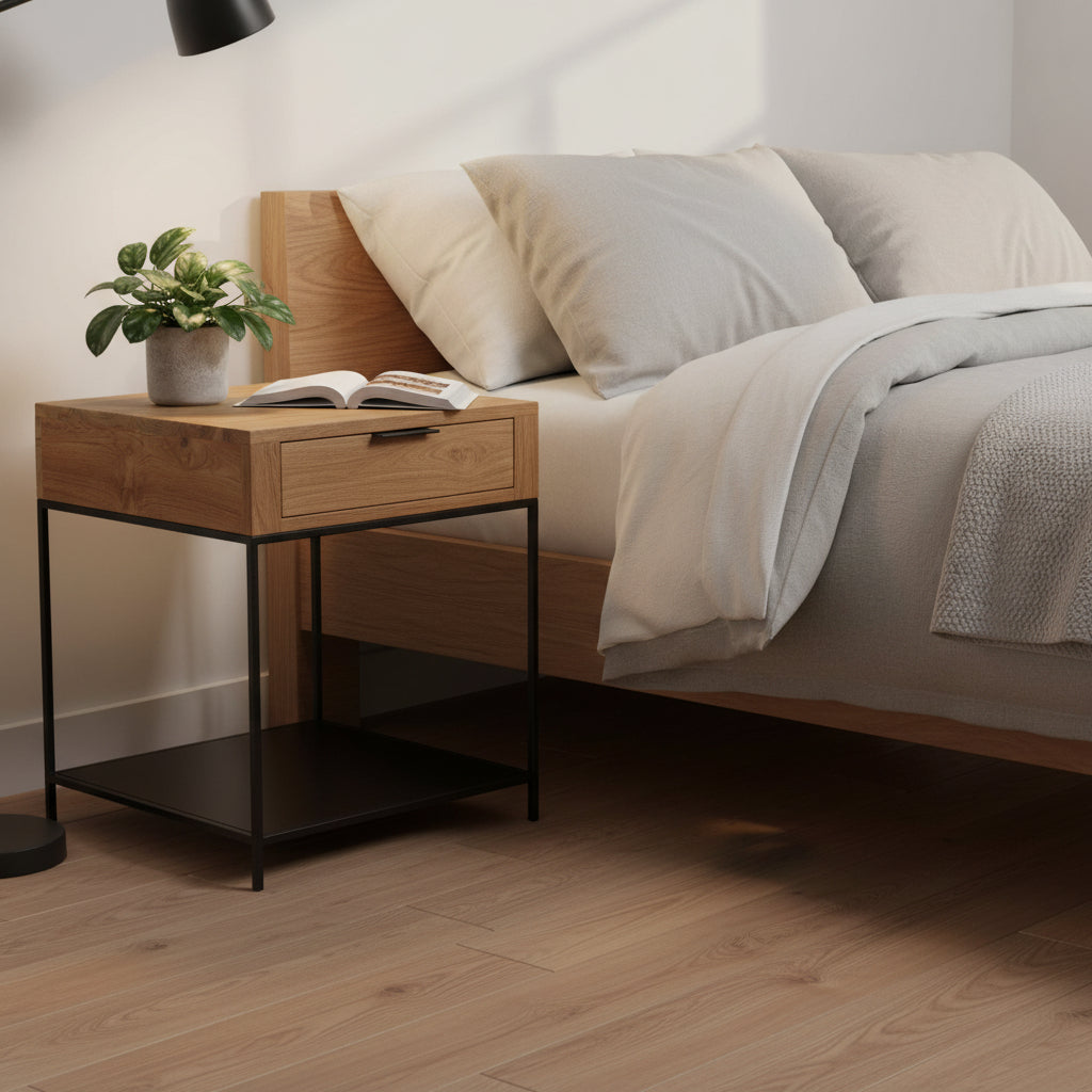 Moe's Home Joliet Side Table Natural