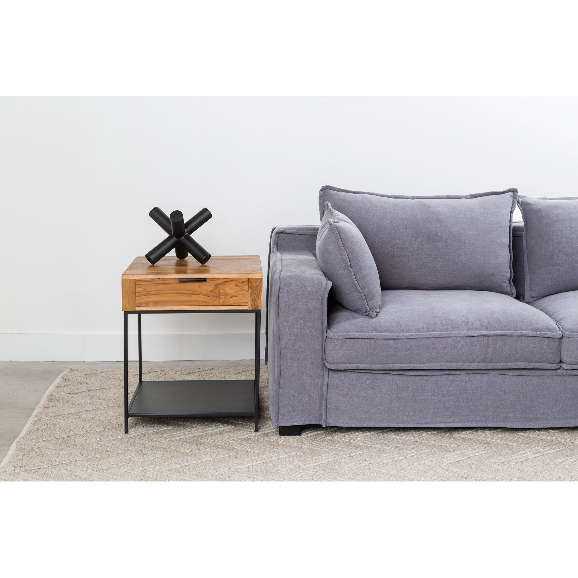 Moe's Home Joliet Side Table Natural