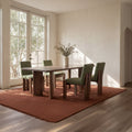 Moe's Home Lia Dining Table Dark Brown