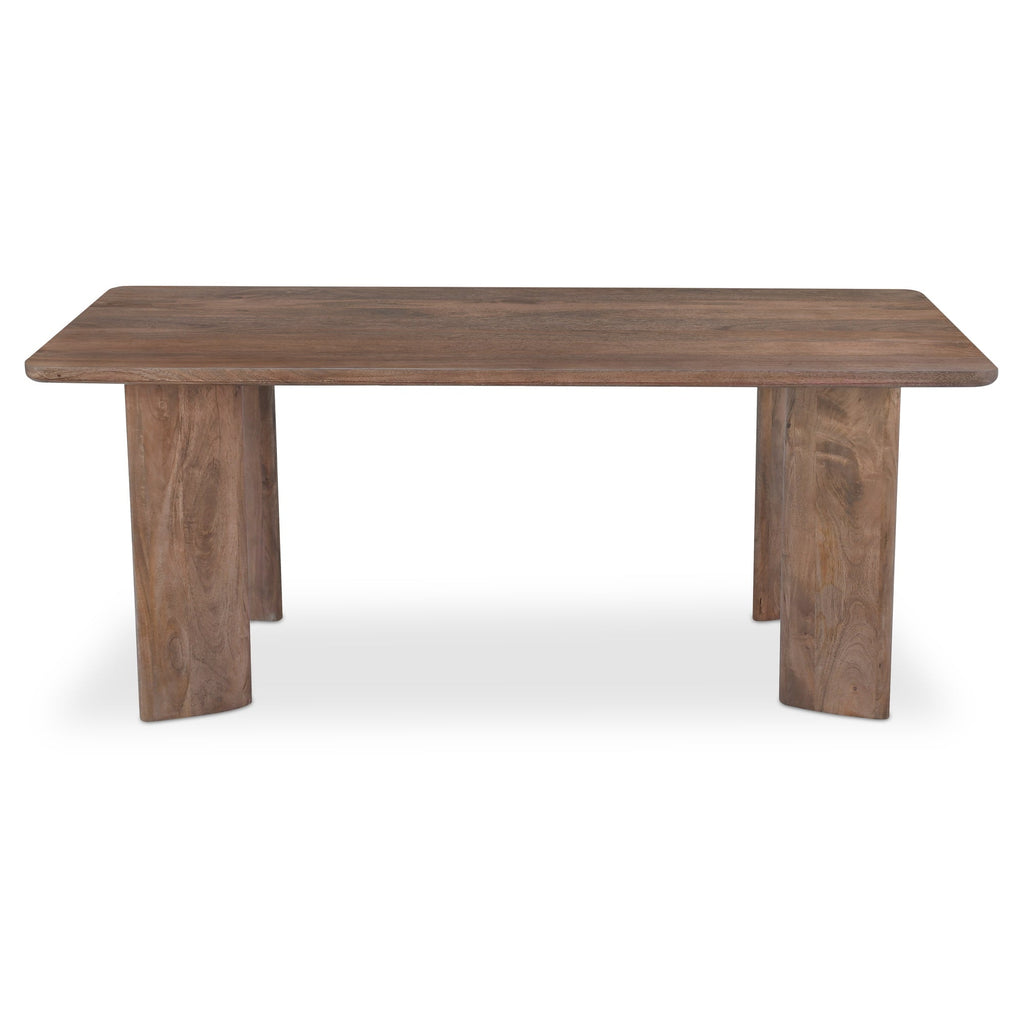 Moe's Home Lia Dining Table Dark Brown