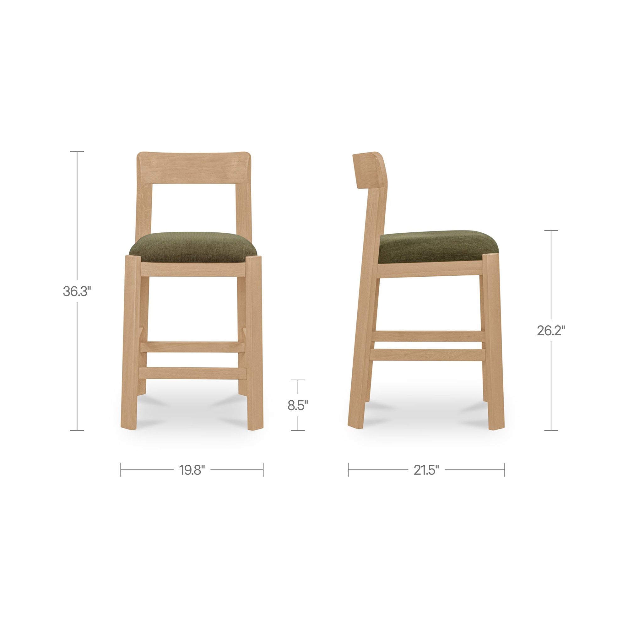 Moe's Home Oli Counter Stool