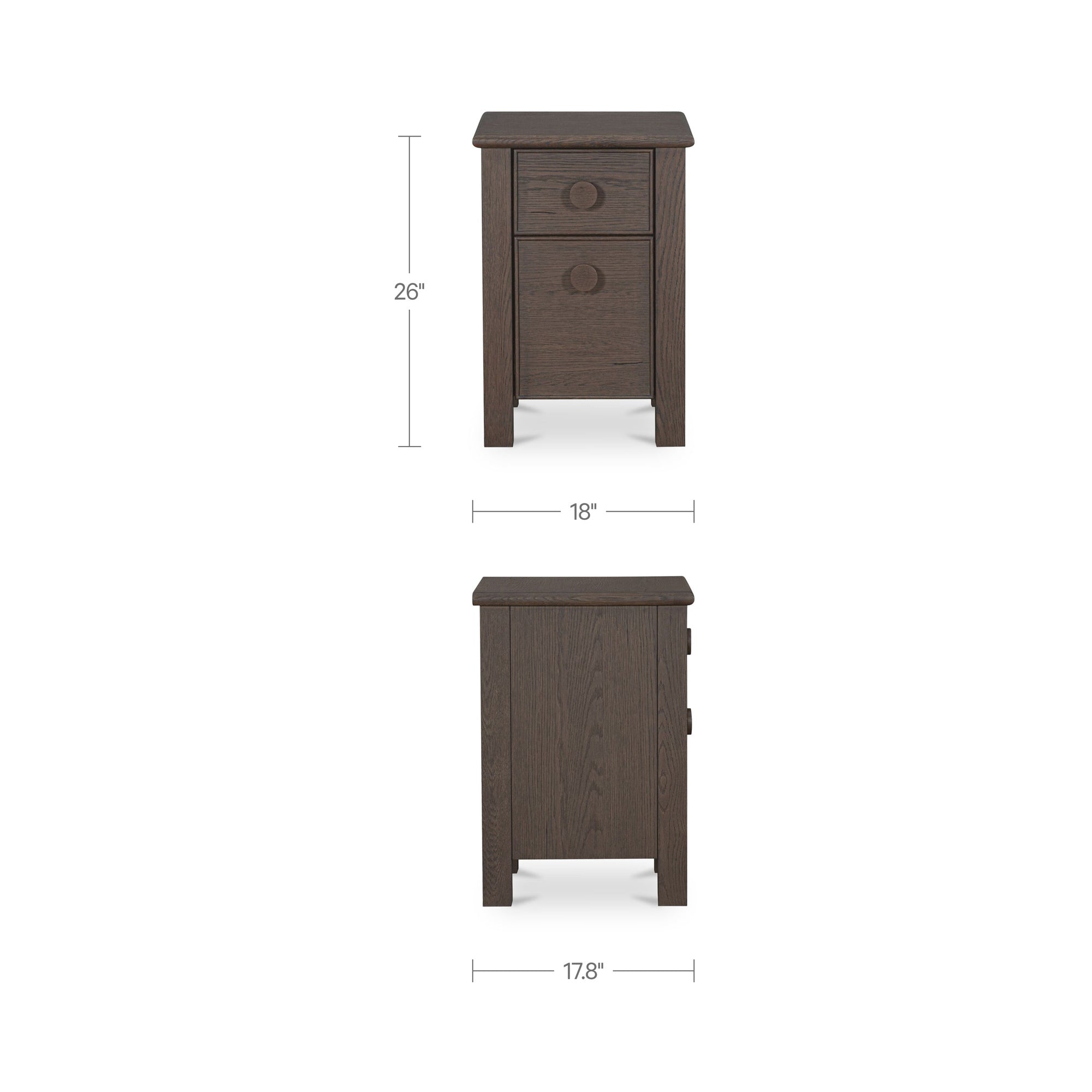 Moe's Home Loren Nightstand