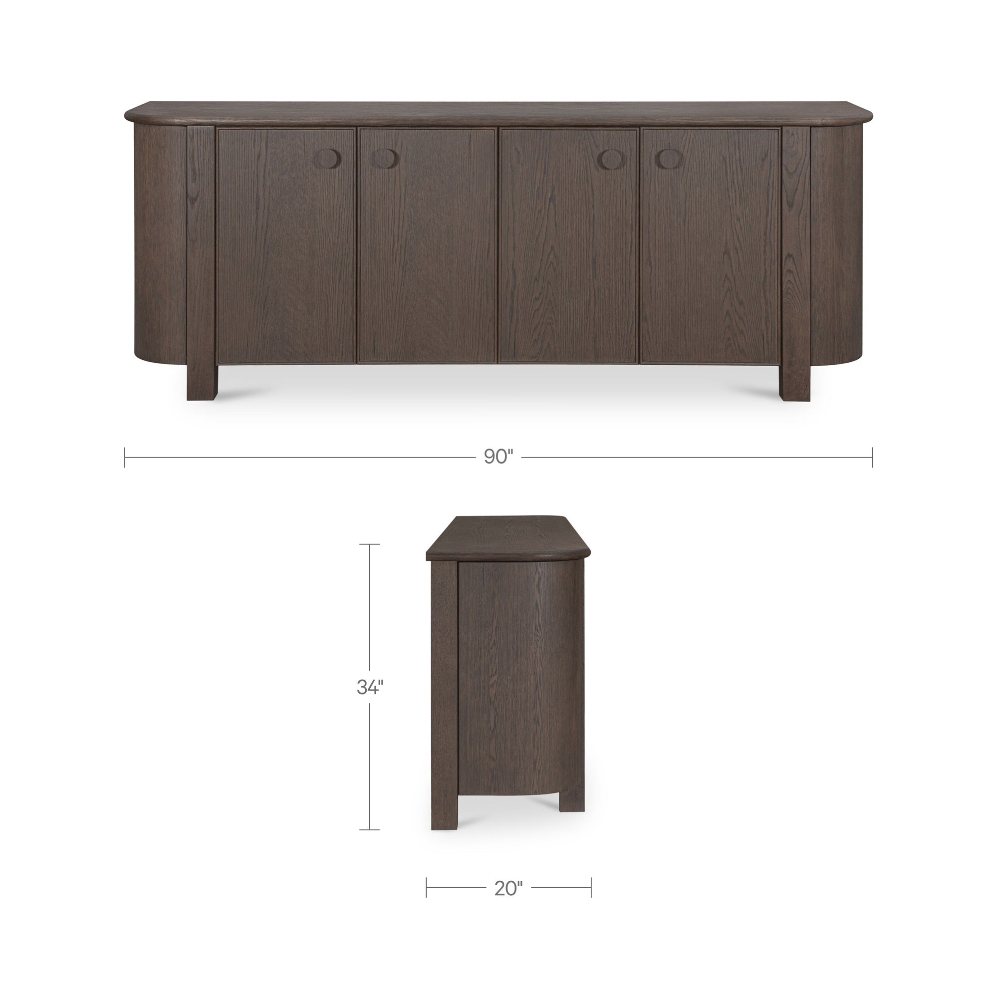 Moe's Home Loren Sideboard