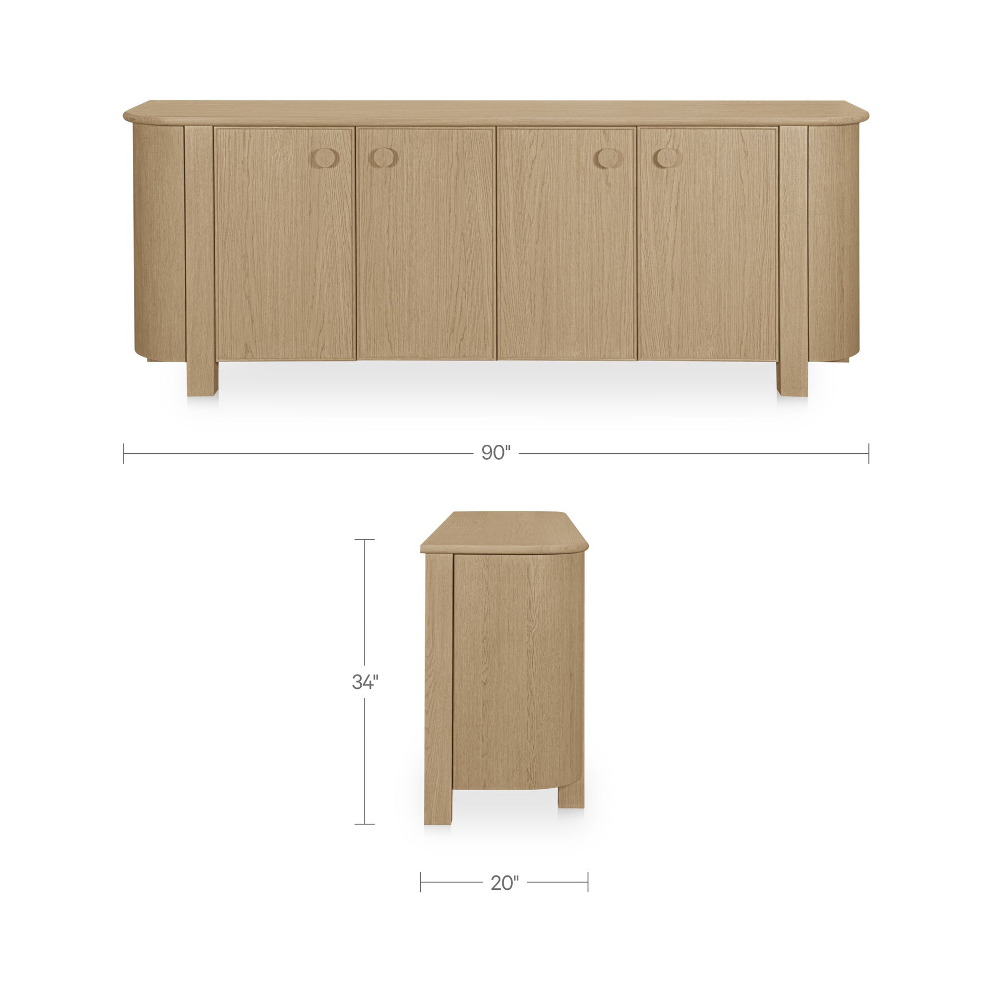 Moe's Home Loren Sideboard