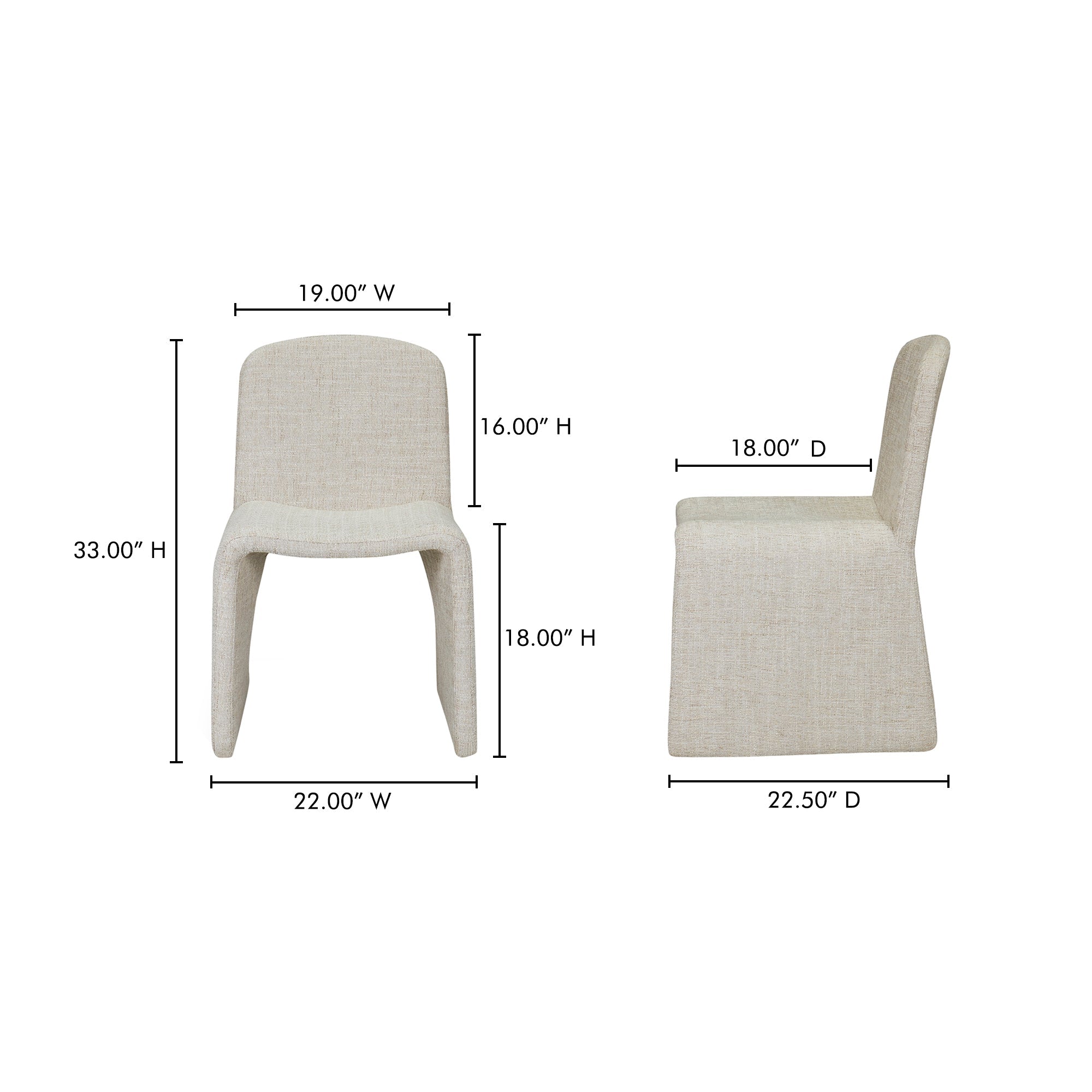 Moe's Home Ella Dining Chair