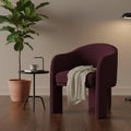 Moe's Home Clara Dining Chair Plum
