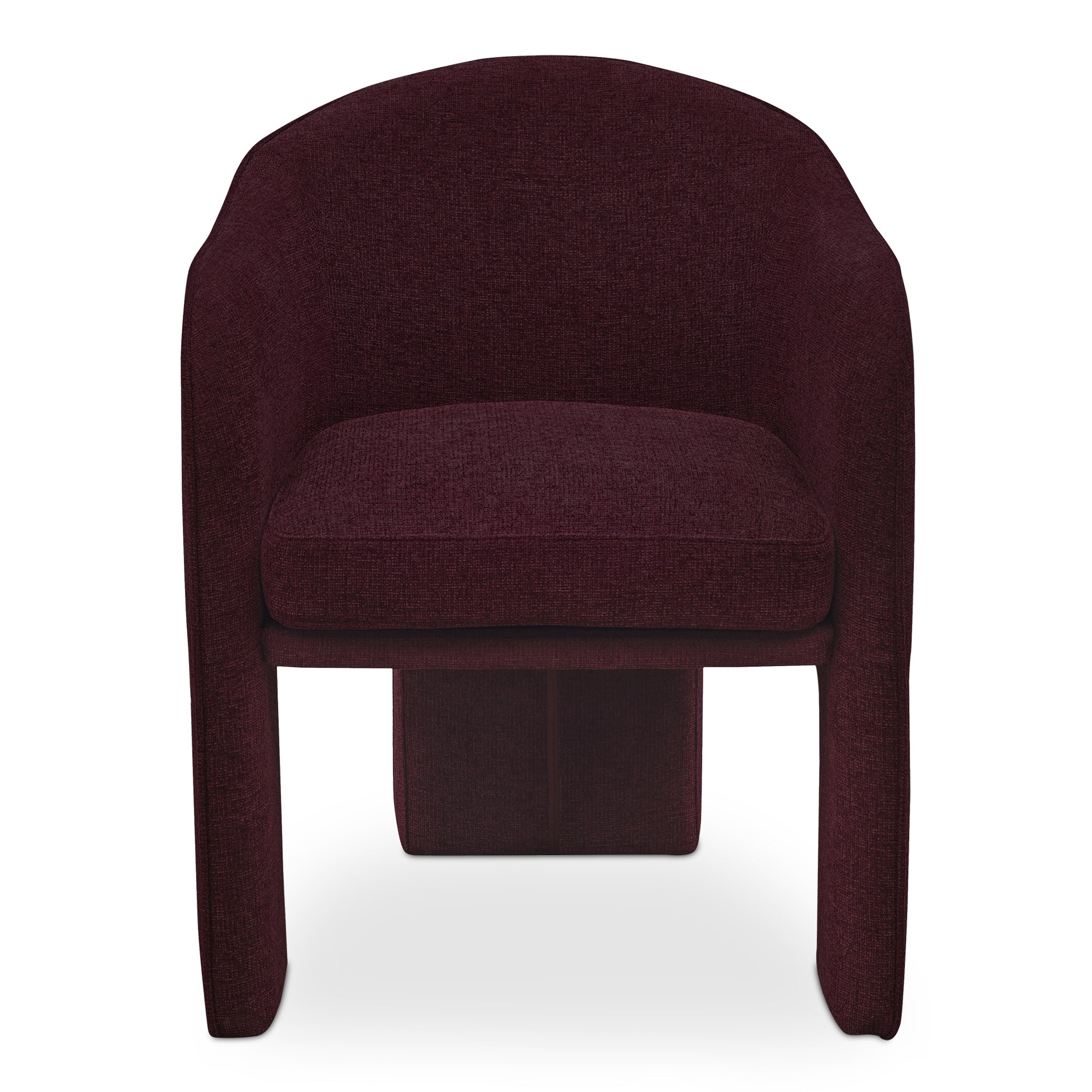 Moe's Home Clara Dining Chair Plum