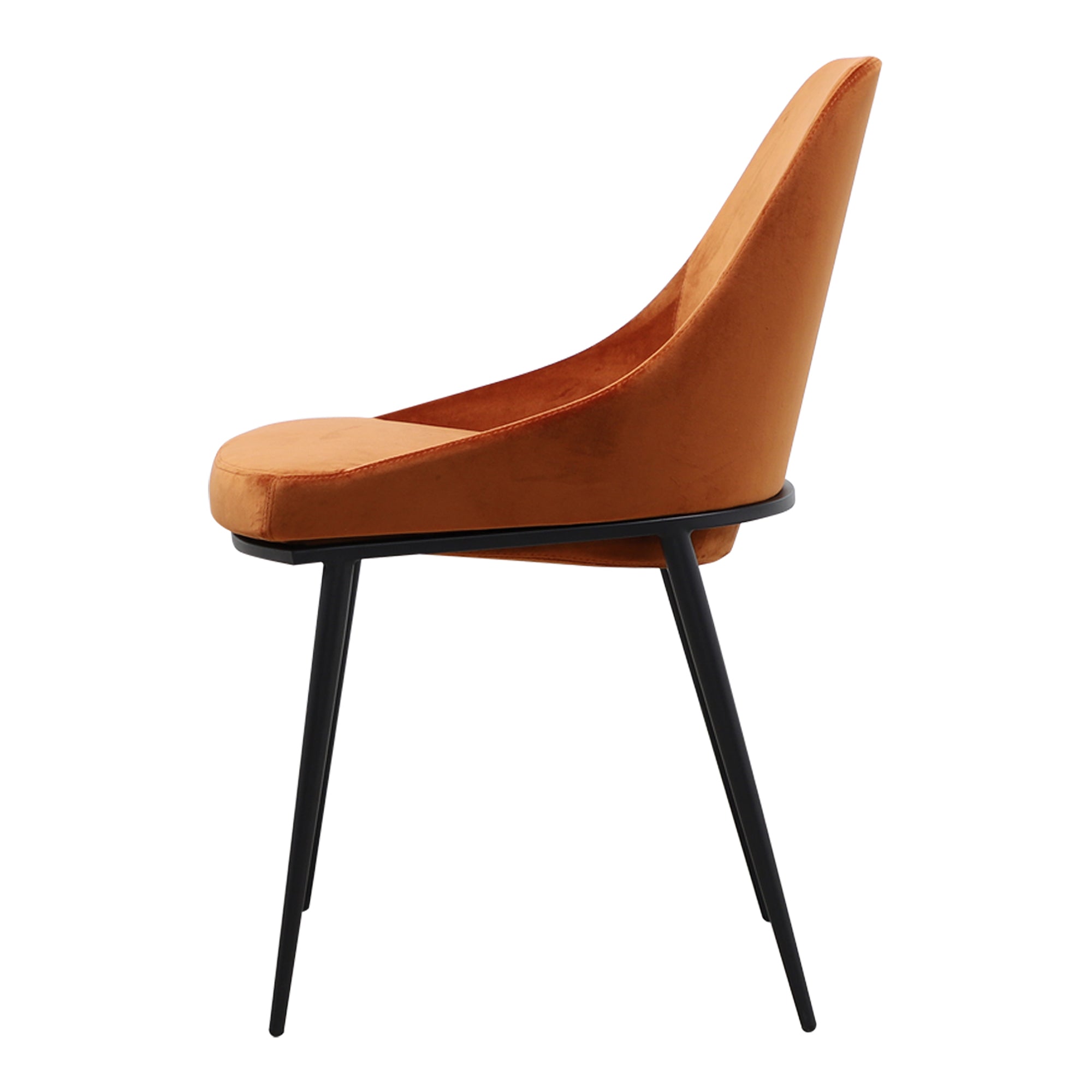 Moe's Home Sedona Dining Chair Amber - Set of Two