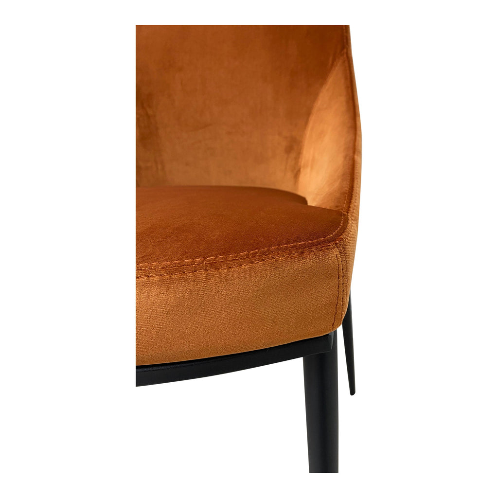 Moe's Home Sedona Dining Chair Amber - Set of Two