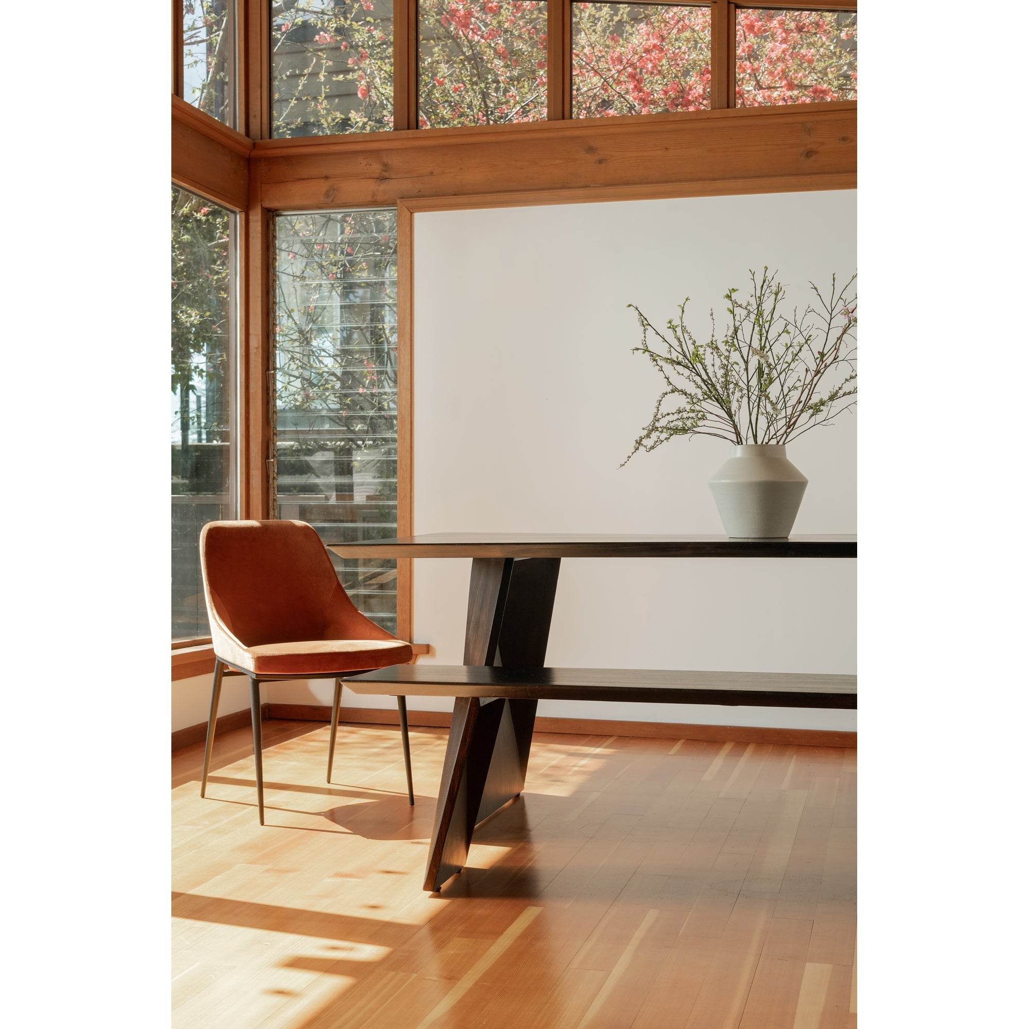 Moe's Home Sedona Dining Chair Amber - Set of Two
