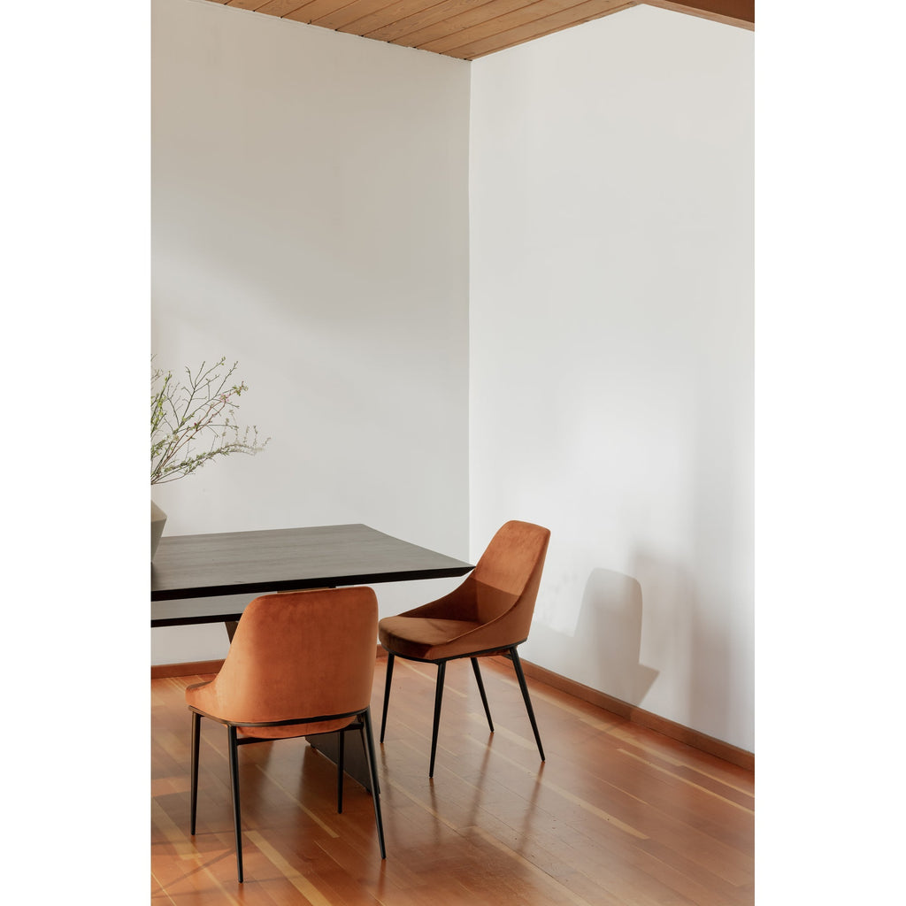 Moe's Home Sedona Dining Chair Amber - Set of Two