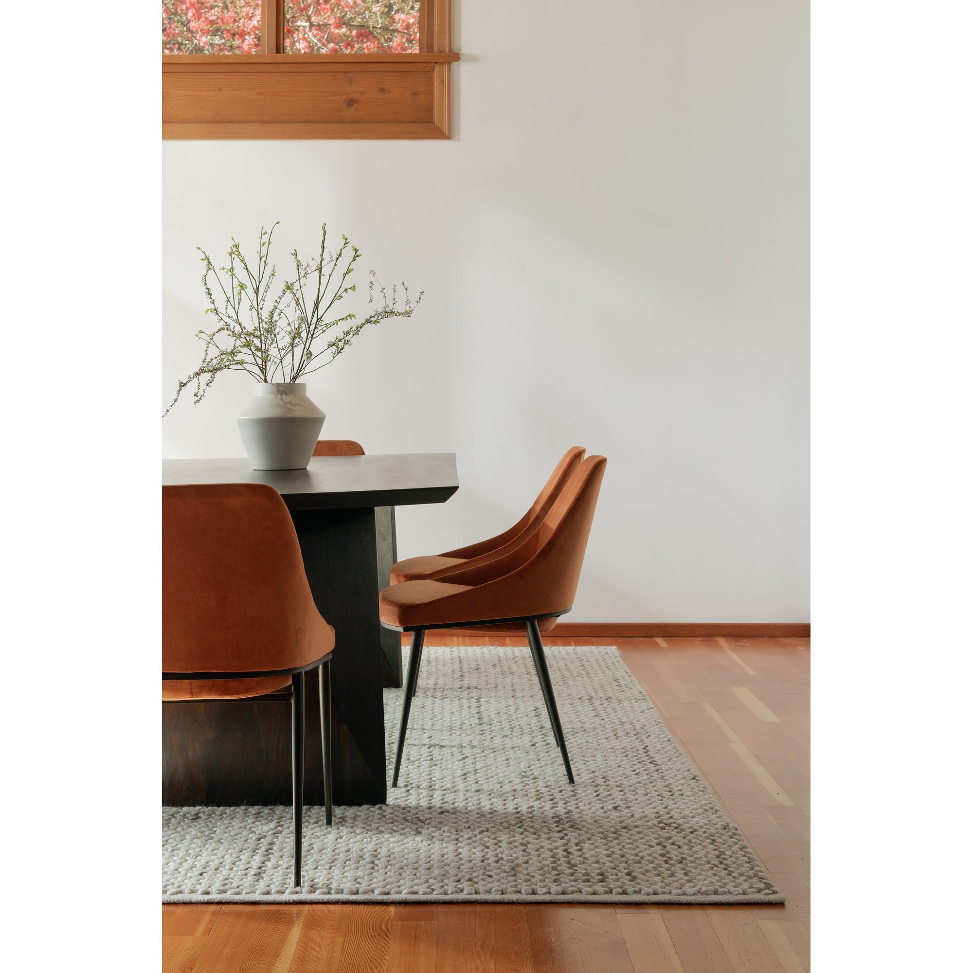 Moe's Home Sedona Dining Chair Amber - Set of Two