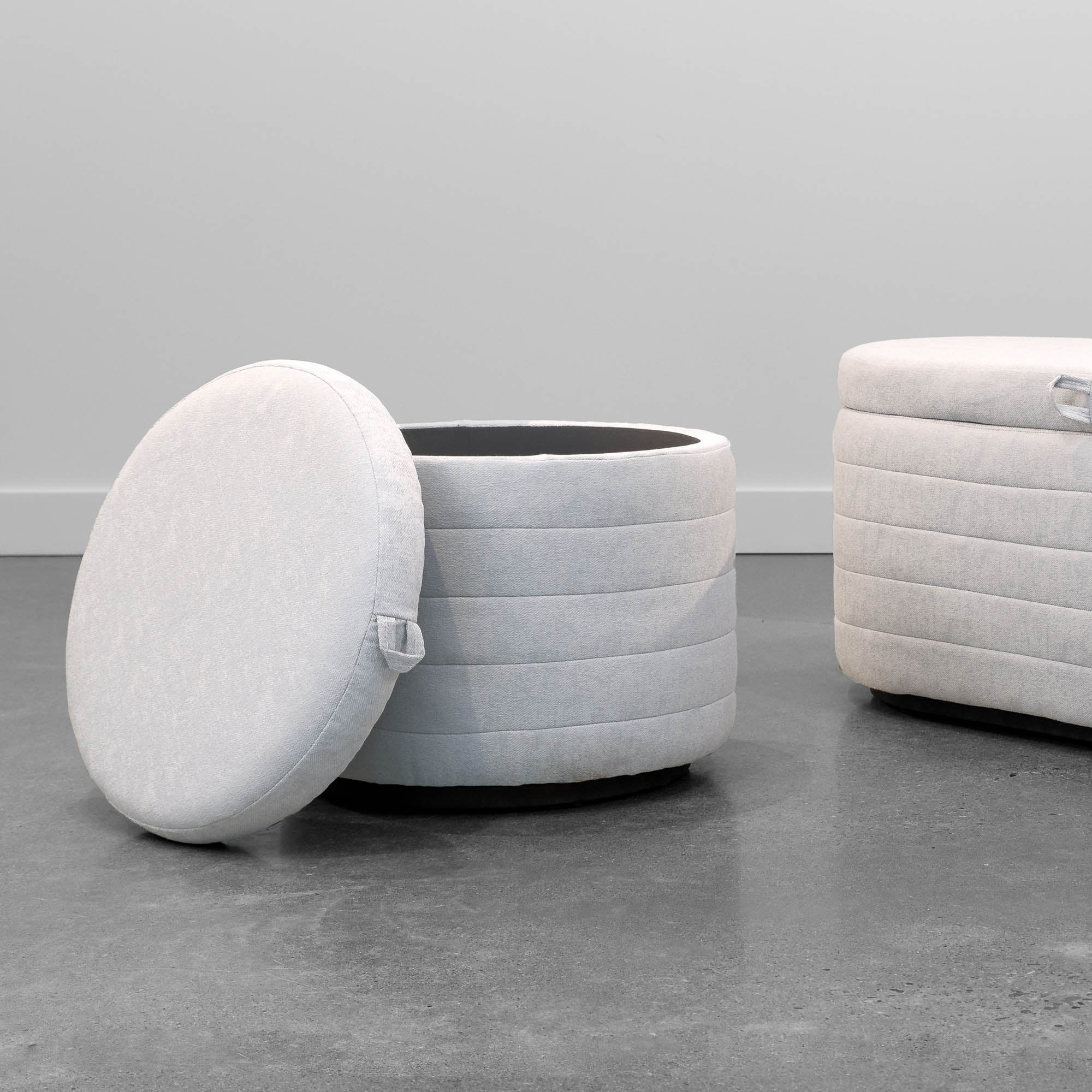 LH Home Elio Storage Ottoman