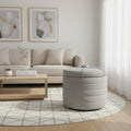LH Home Elio Storage Ottoman