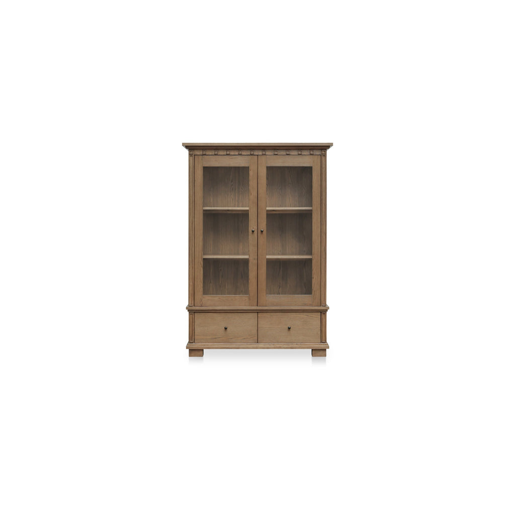 Moe's Home Lillian Tall Cabinet Brown