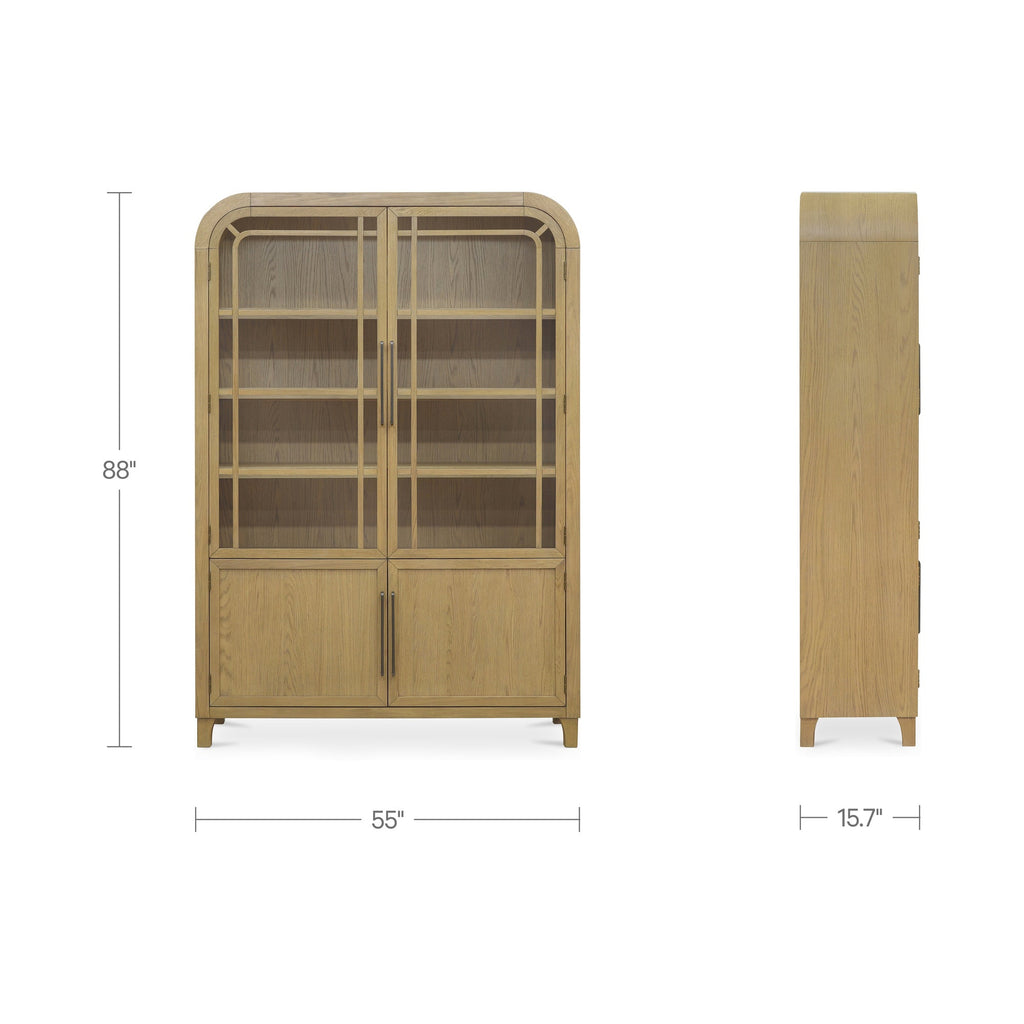 Moe's Home Maddie Cabinet Natural