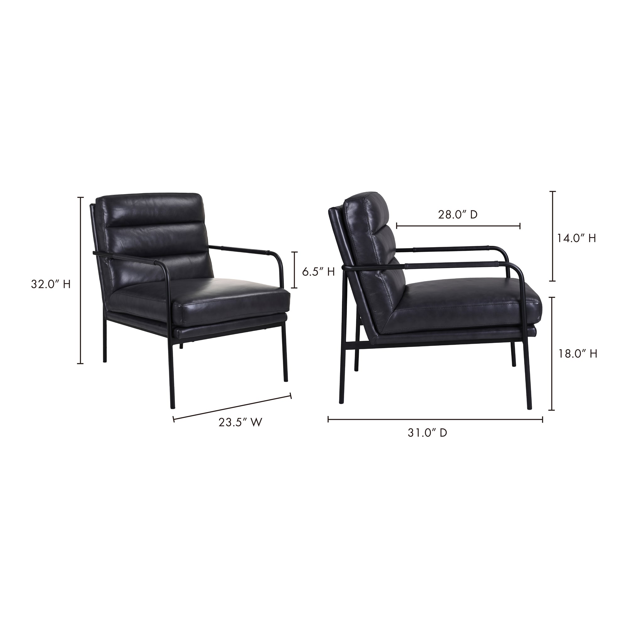 Moe's Home Verlaine Accent Chair