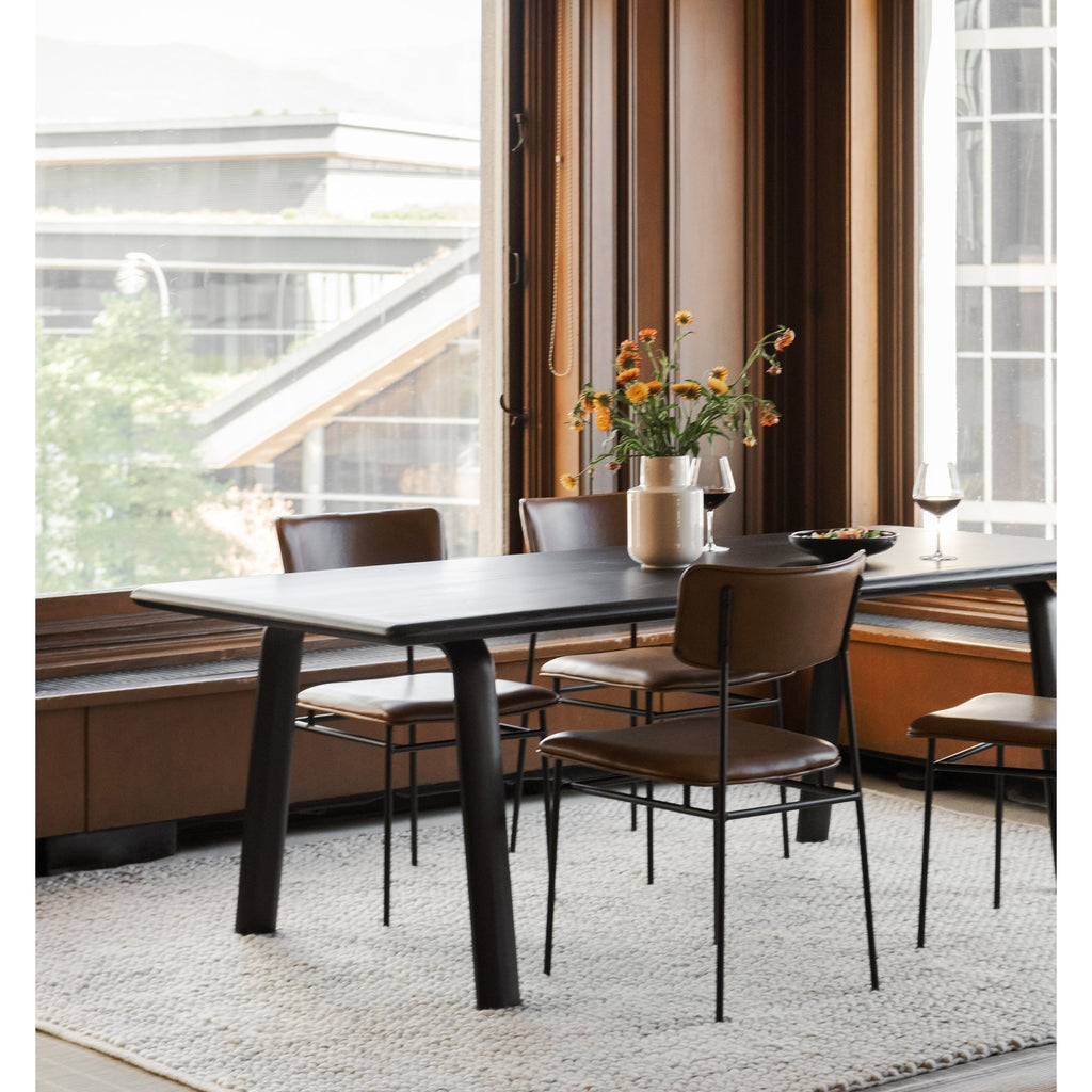 Moe's Home Sailor Dining Chair Brown - Set of Two