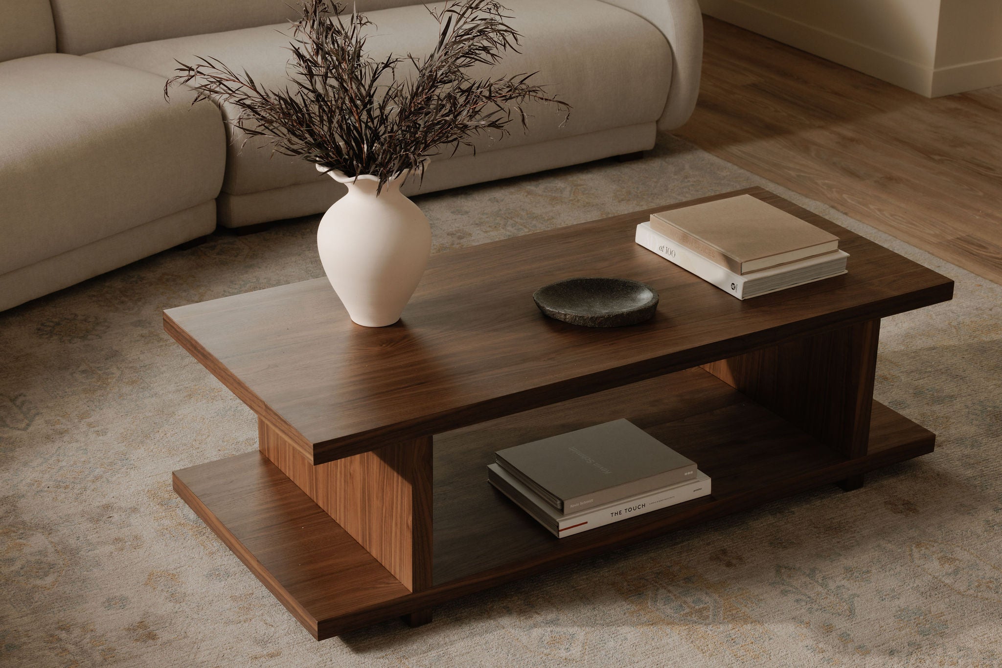 Moe's Home Miri Coffee Table Walnut