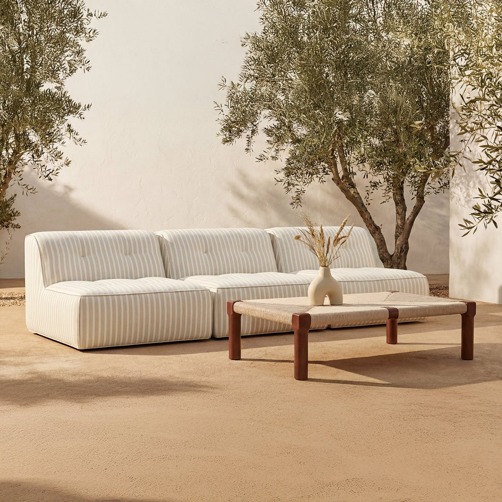 Moe's Home Kaia Outdoor Coffee Table Dark Brown
