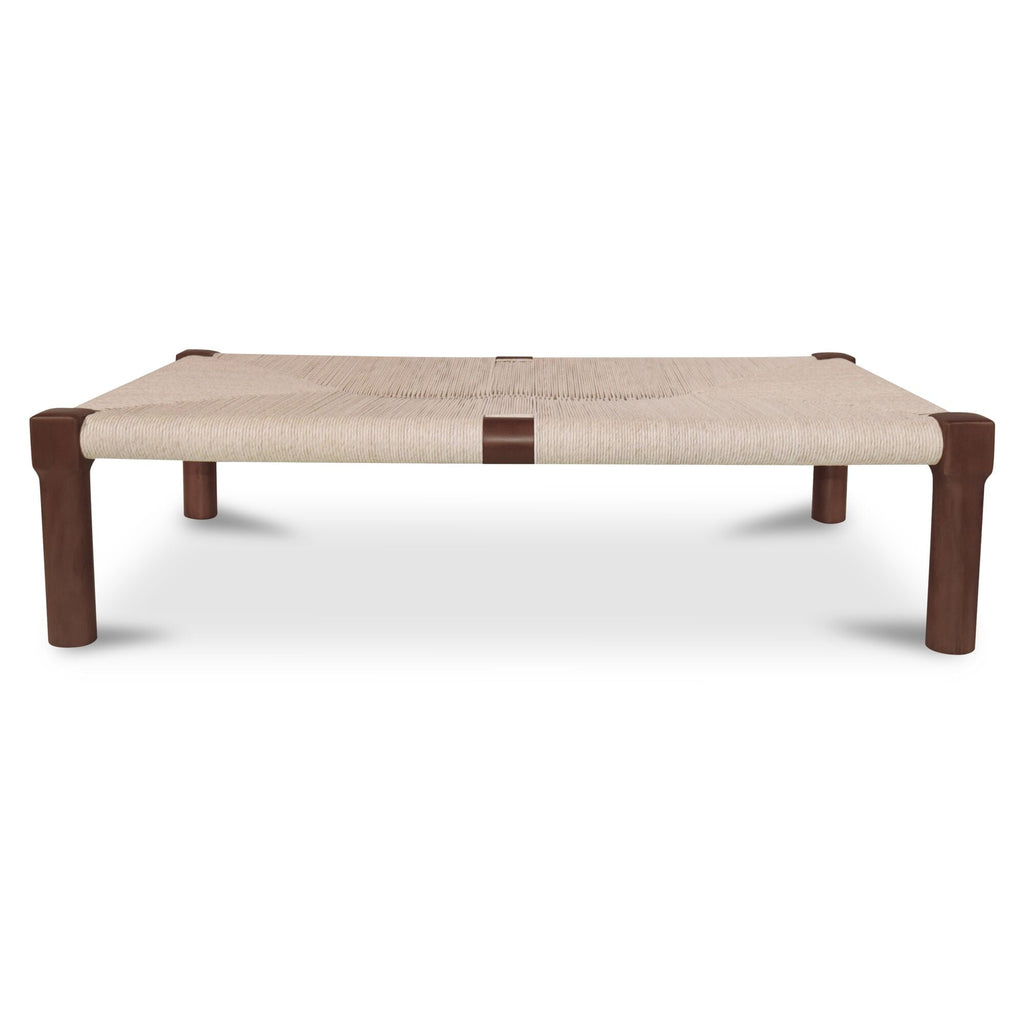 Moe's Home Kaia Outdoor Coffee Table Dark Brown