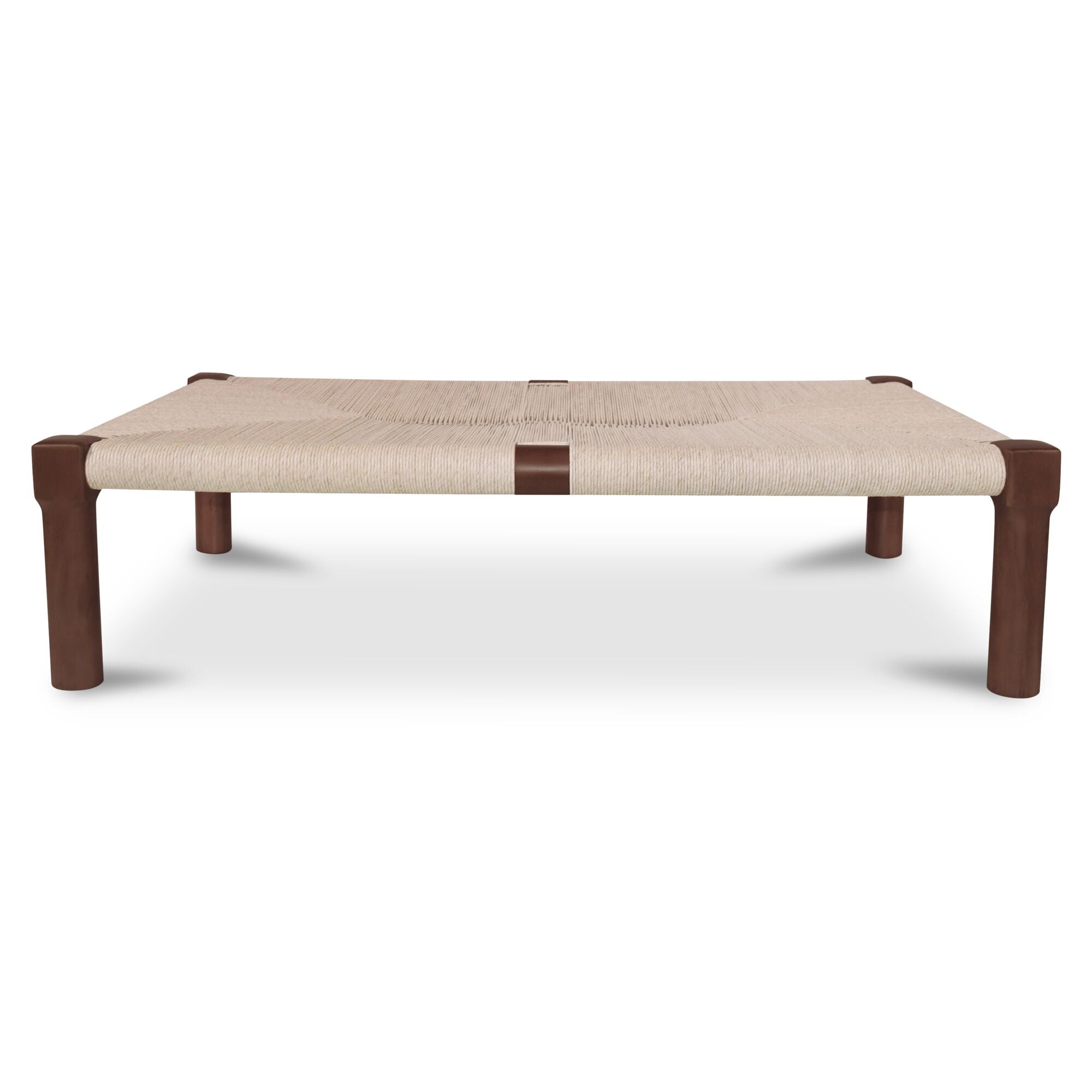 Moe's Home Kaia Outdoor Coffee Table Dark Brown
