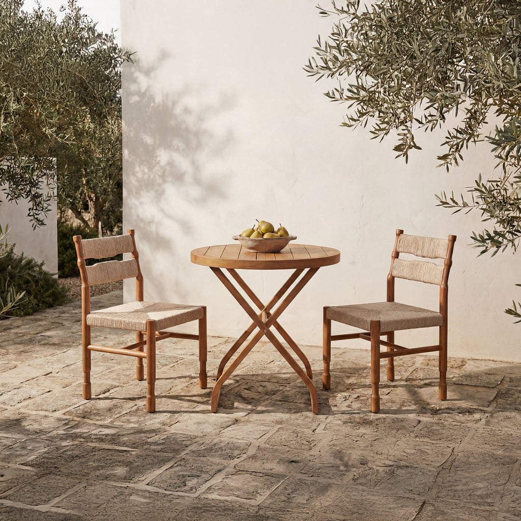 Moe's Home Perry Outdoor Bistro Table Natural