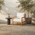 Moe's Home Raf Outdoor Accent Chair Natural
