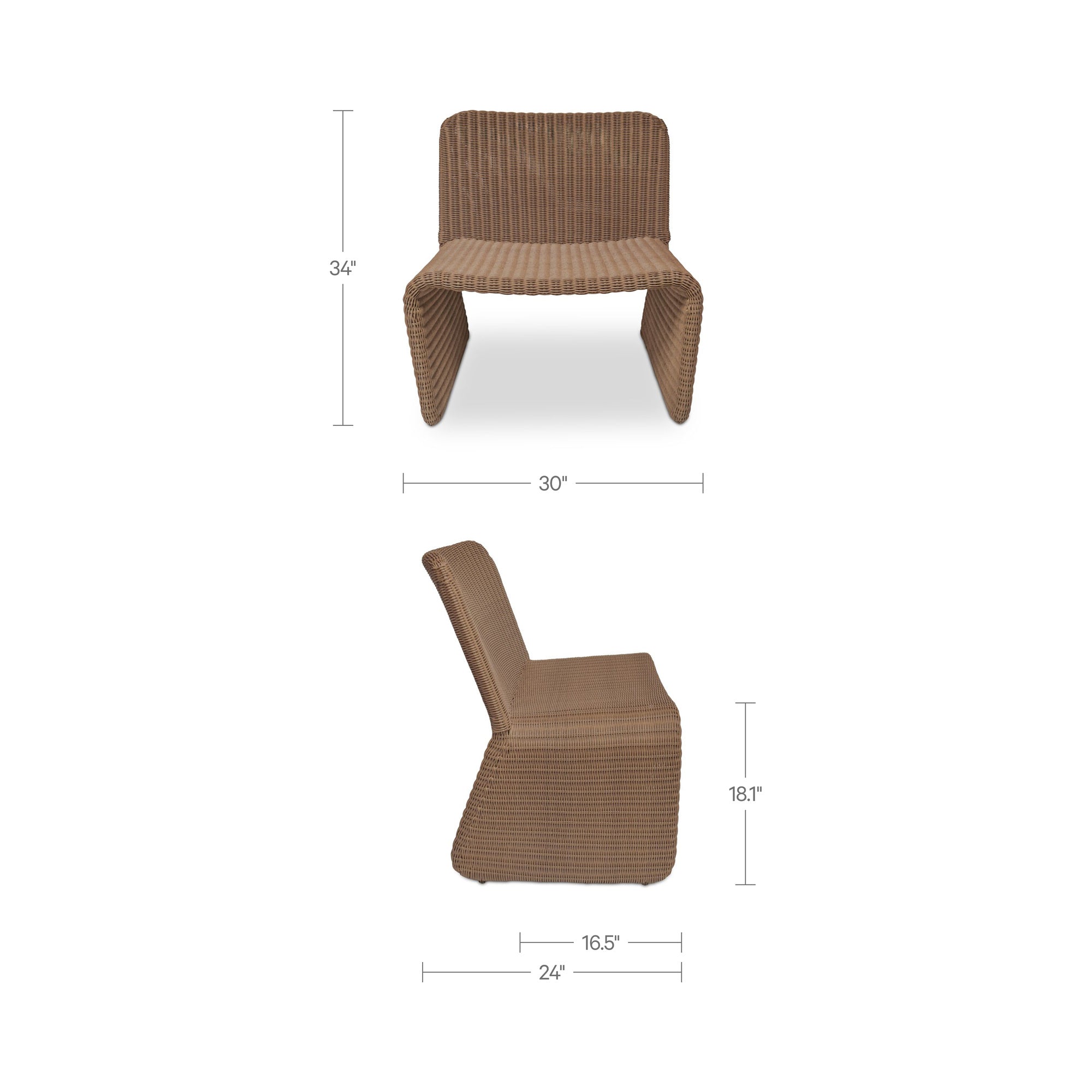 Moe's Home Ella Outdoor Chair
