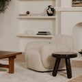 Moe's Home Joy Accent Table Dark Brown Lacquer