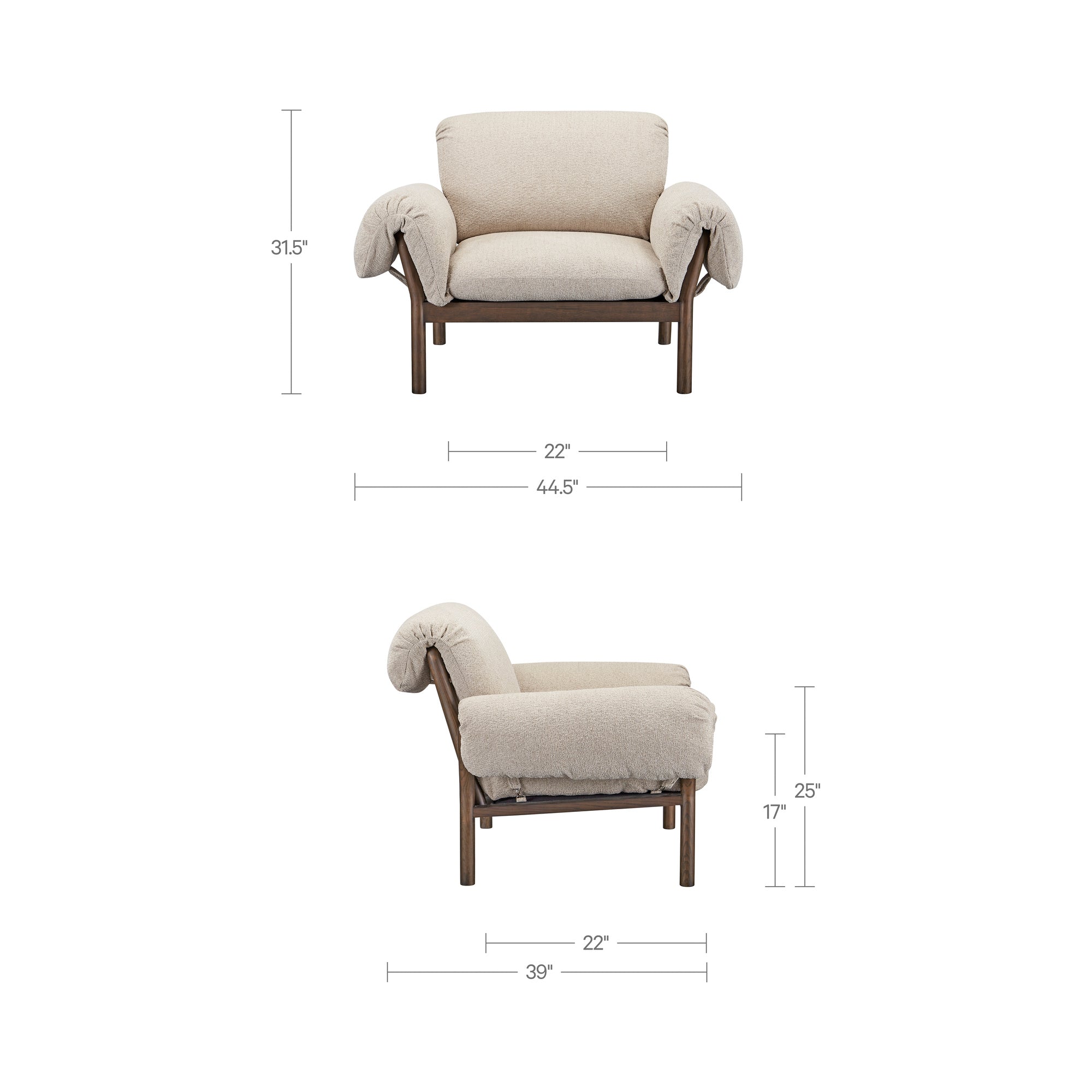 Moe's Home Cardero Lounge Chair