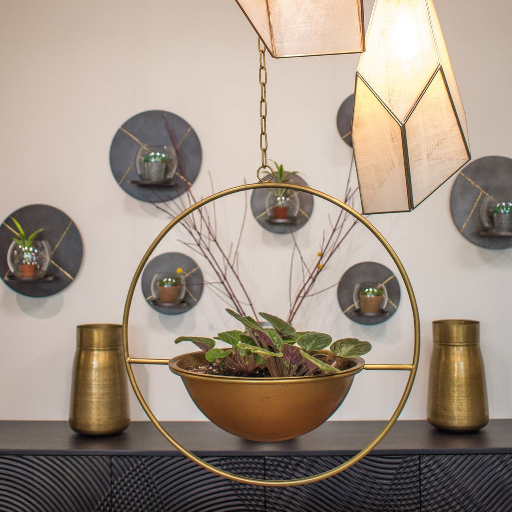 LH Home Earth Wind & Fire Hanging Pots (Set of 2)