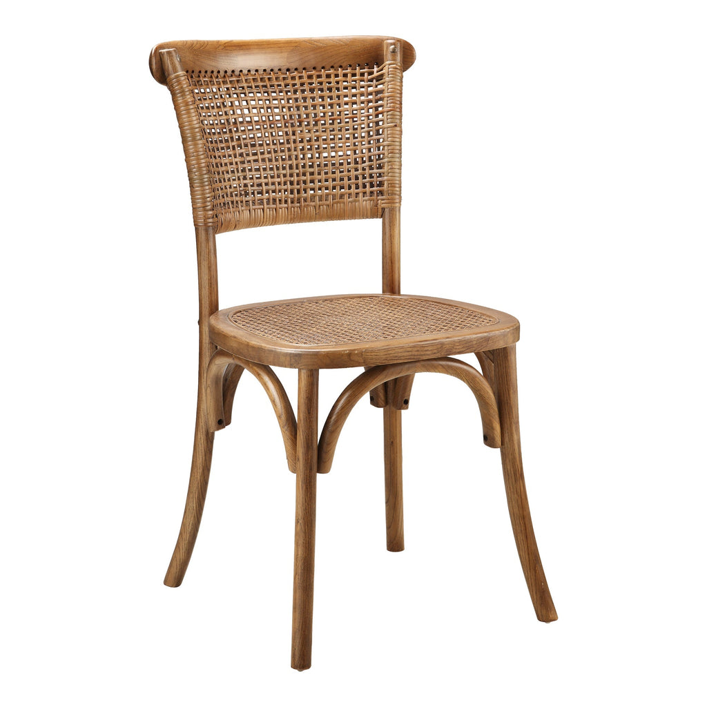 Moe's Home Churchill Dining Chair Light Brown - Set of Two