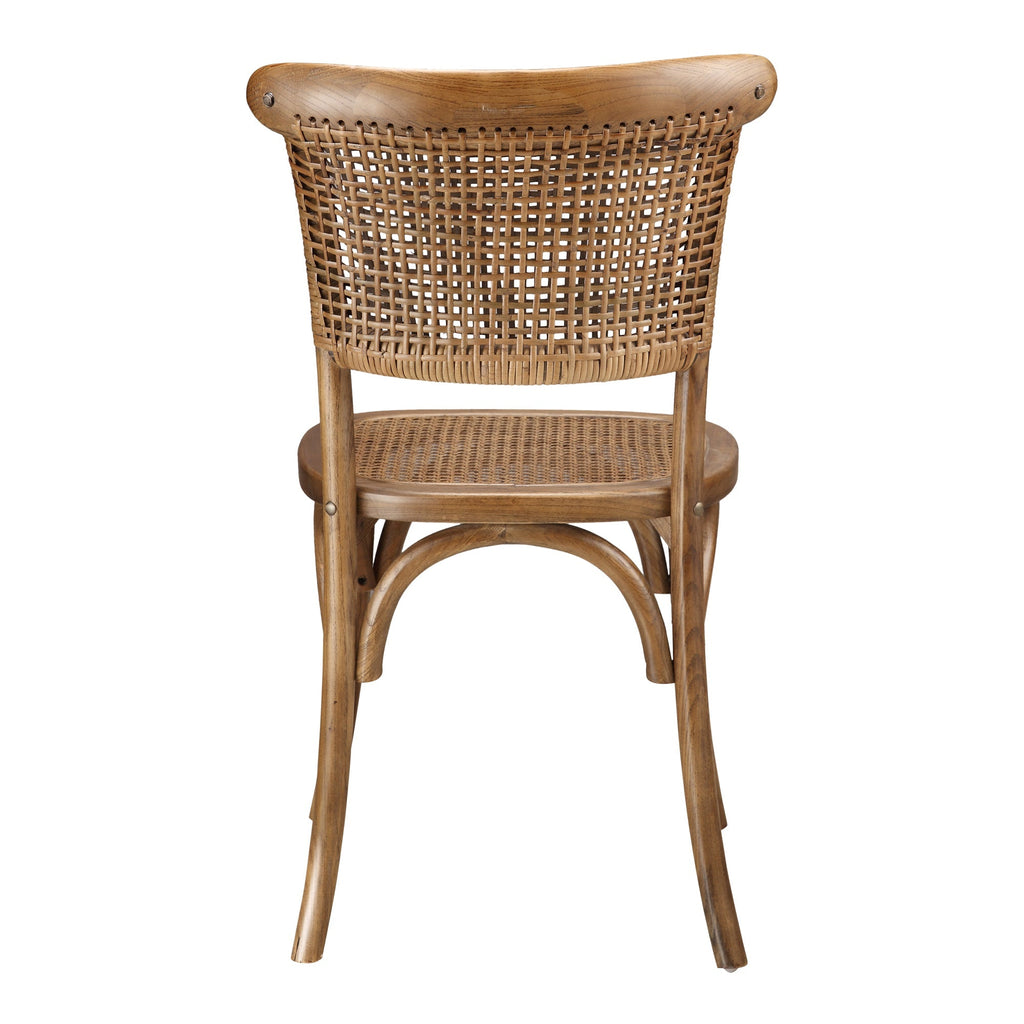 Moe's Home Churchill Dining Chair Light Brown - Set of Two