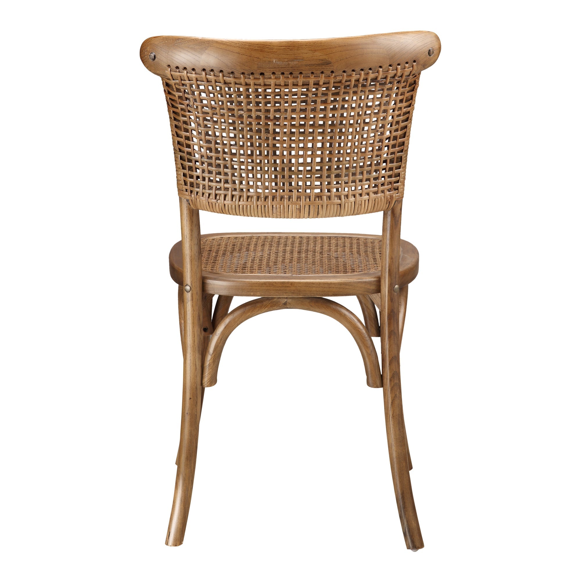 Moe's Home Churchill Dining Chair Light Brown - Set of Two