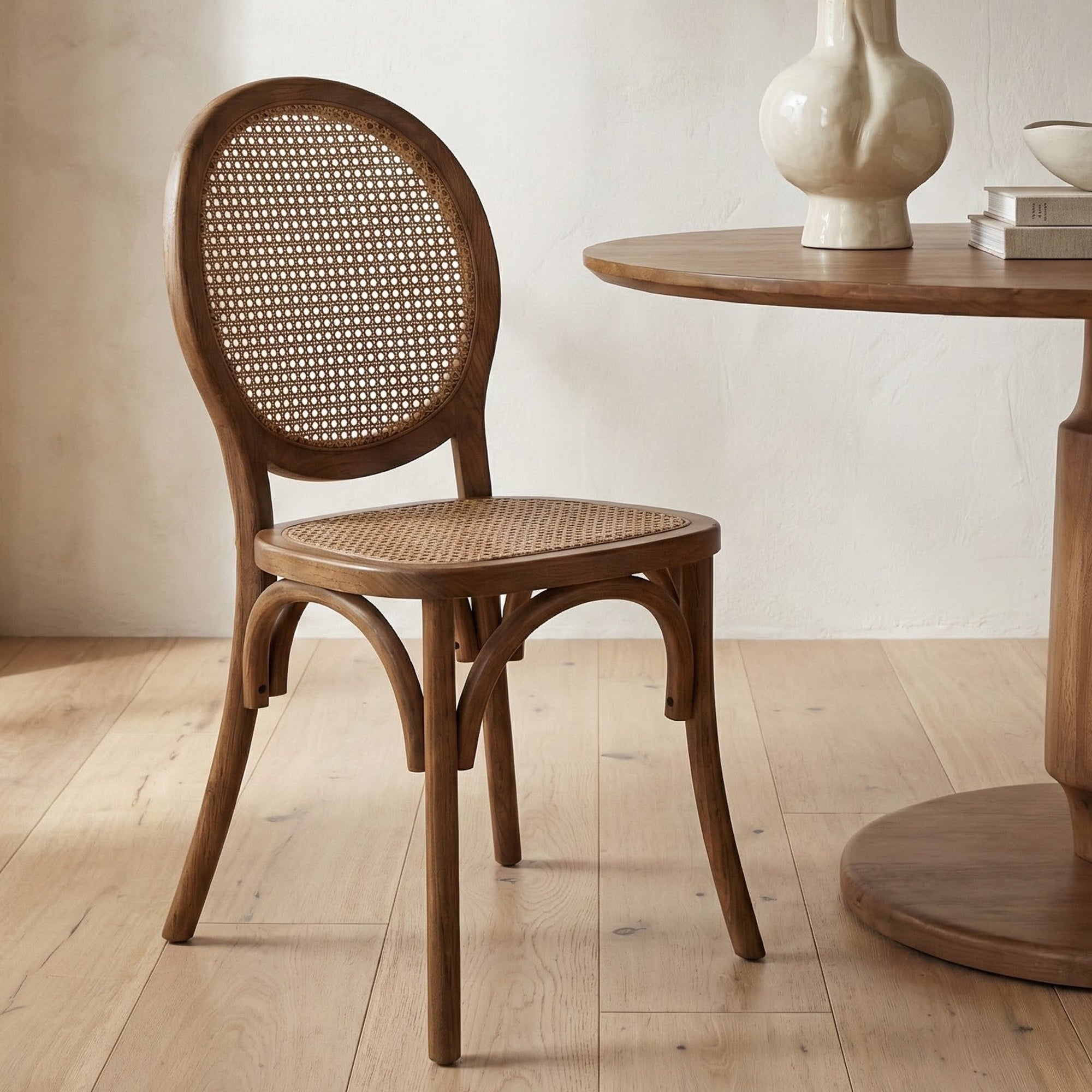 Moe's Home Rivalto Dining Chair Brown - Set of Two