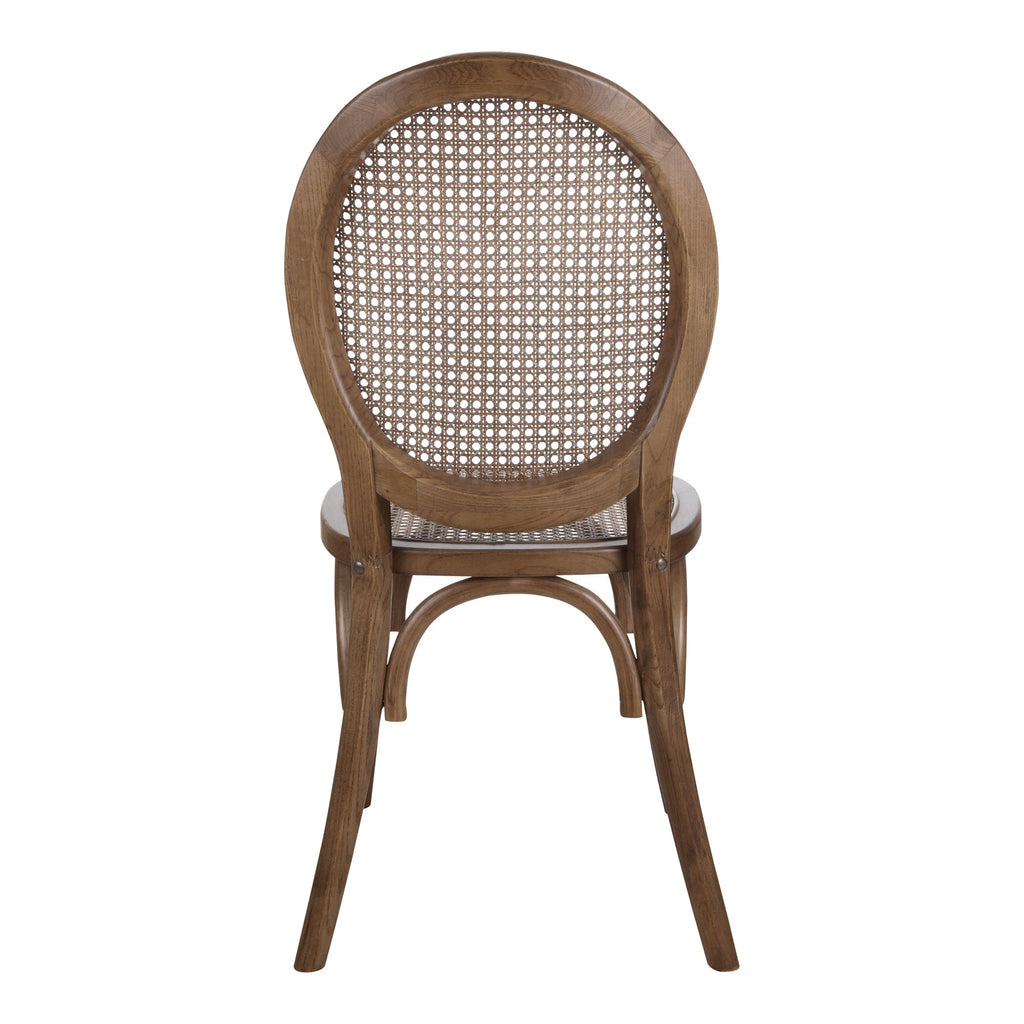 Moe's Home Rivalto Dining Chair Brown - Set of Two