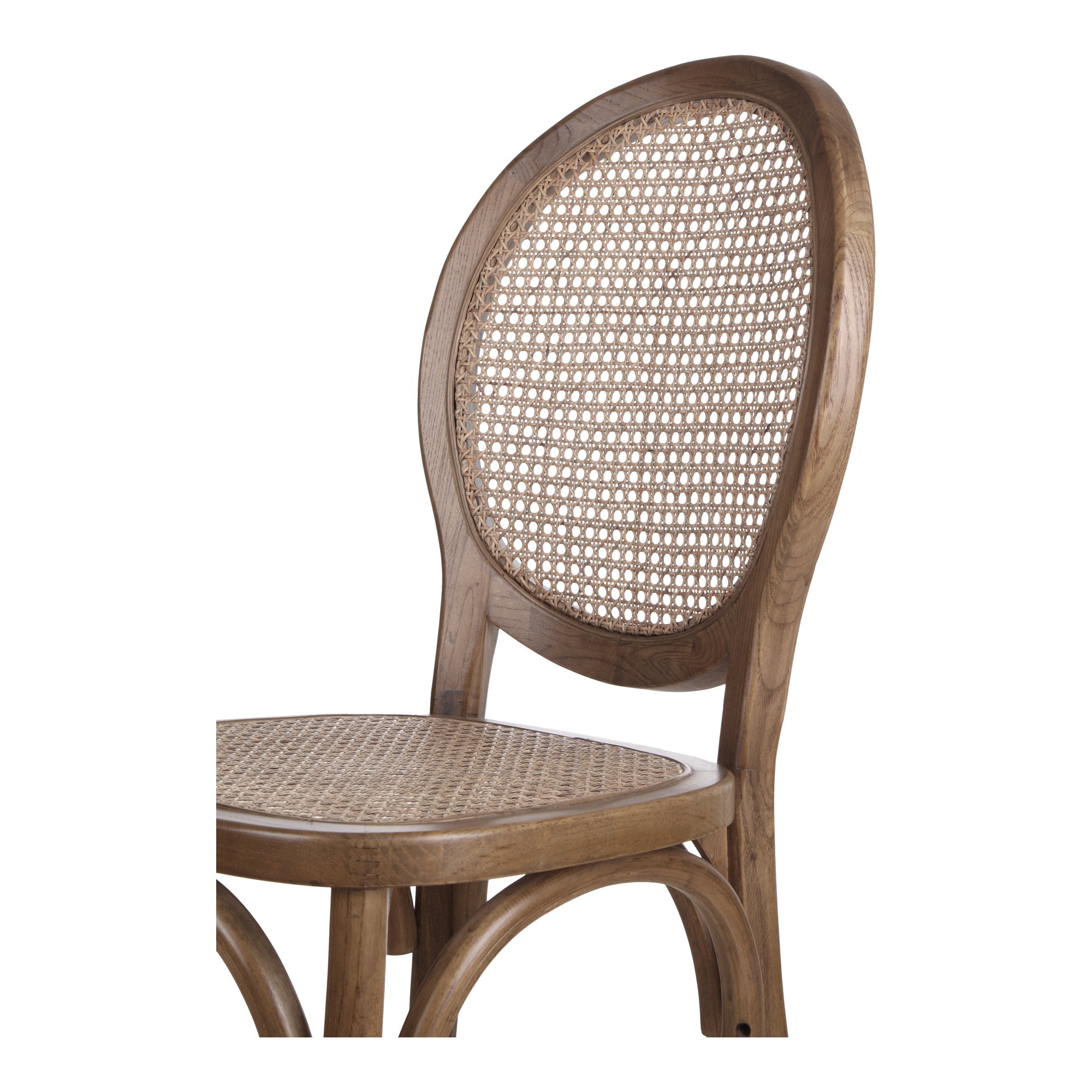 Moe's Home Rivalto Dining Chair Brown - Set of Two