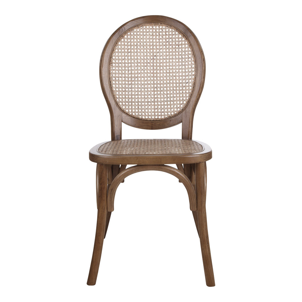 Moe's Home Rivalto Dining Chair Brown - Set of Two