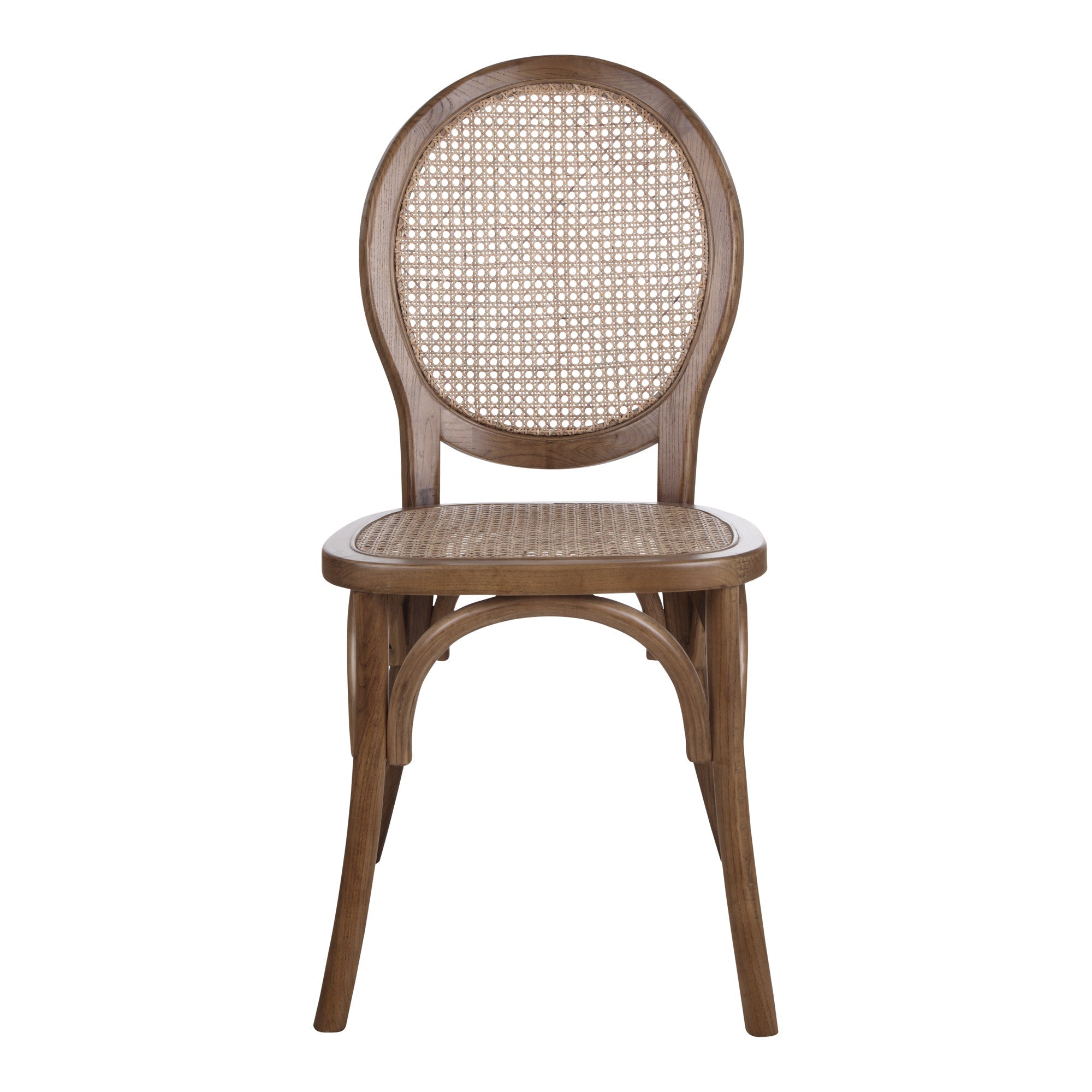 Moe's Home Rivalto Dining Chair Brown - Set of Two