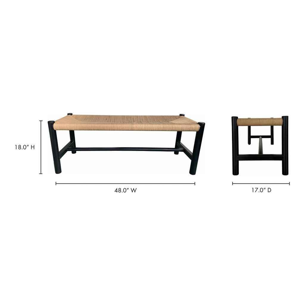 Moe's Home Hawthorn Bench