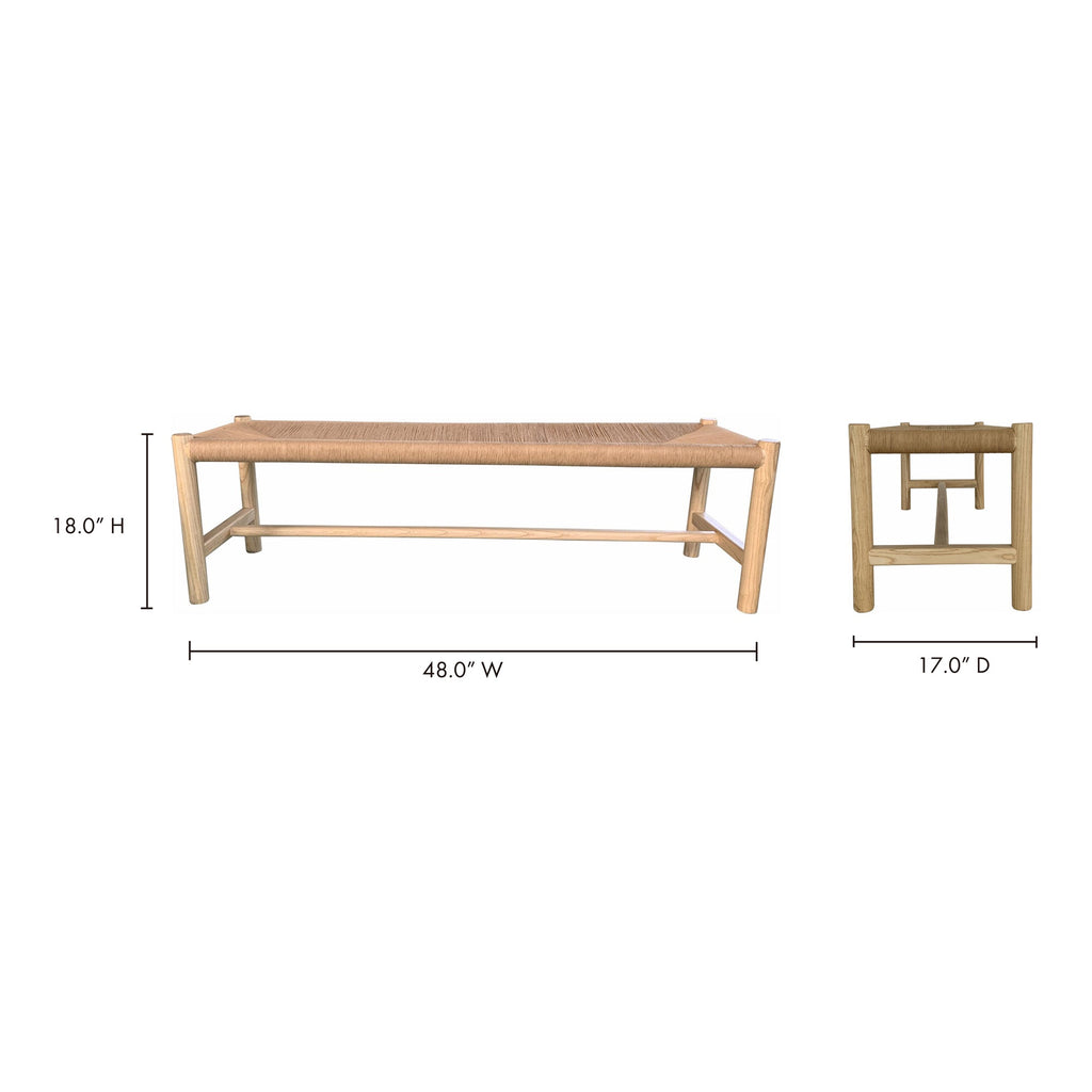 Moe's Home Hawthorn Bench