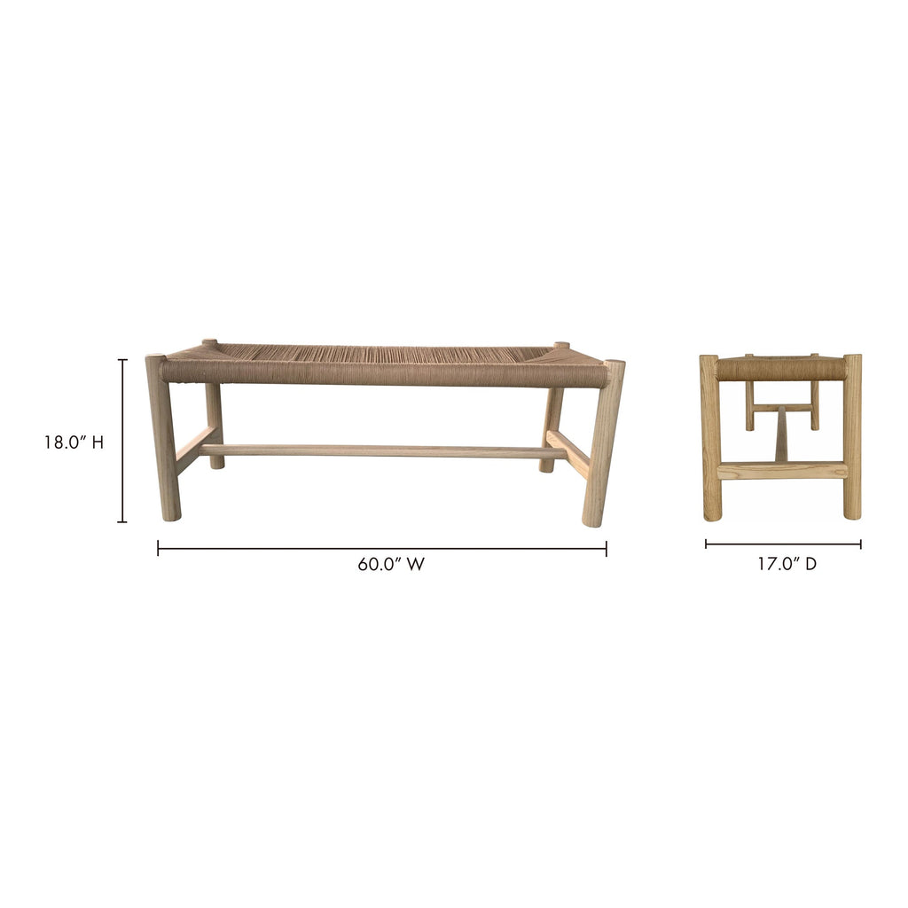 Moe's Home Hawthorn Bench