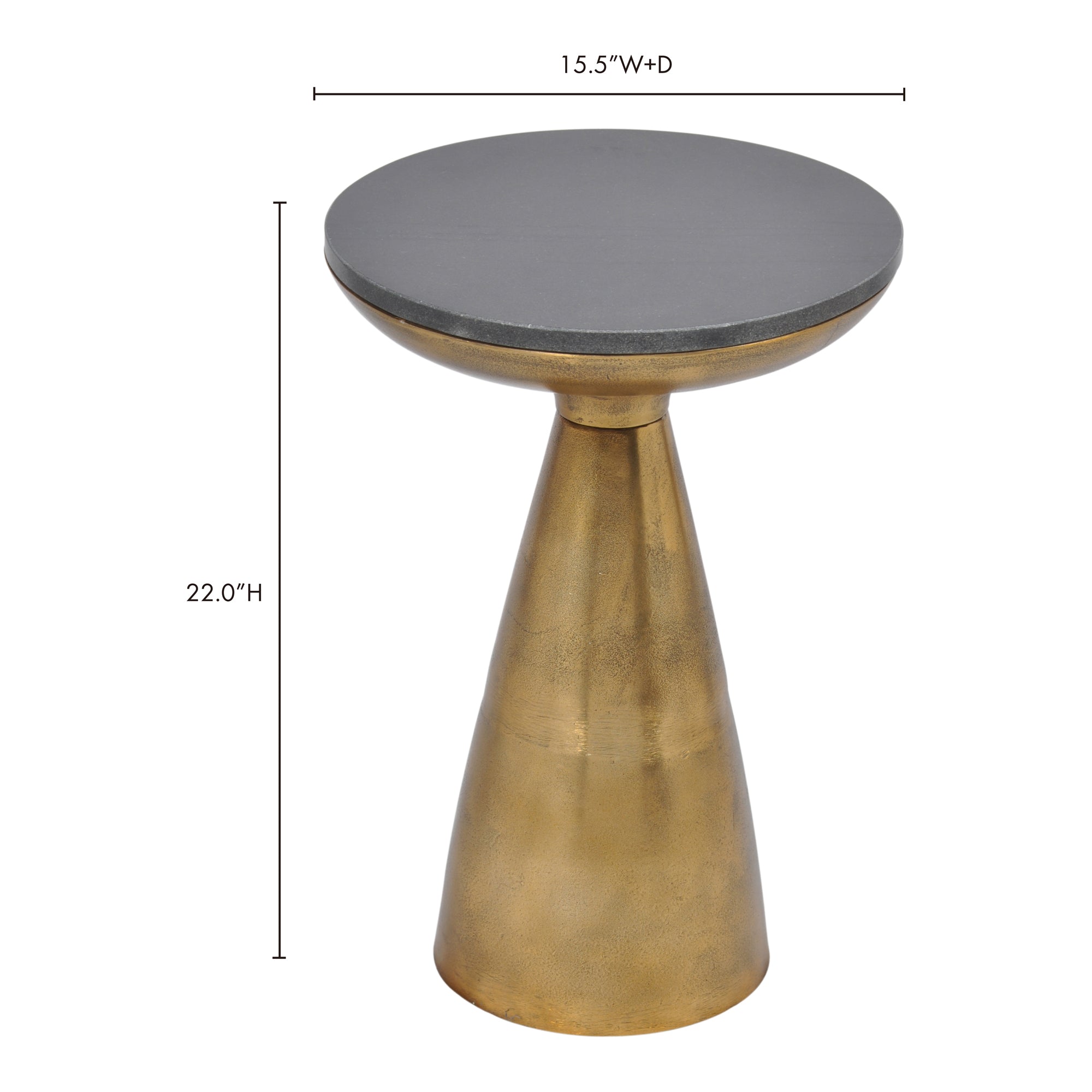 Moe's Home Font Accent Table