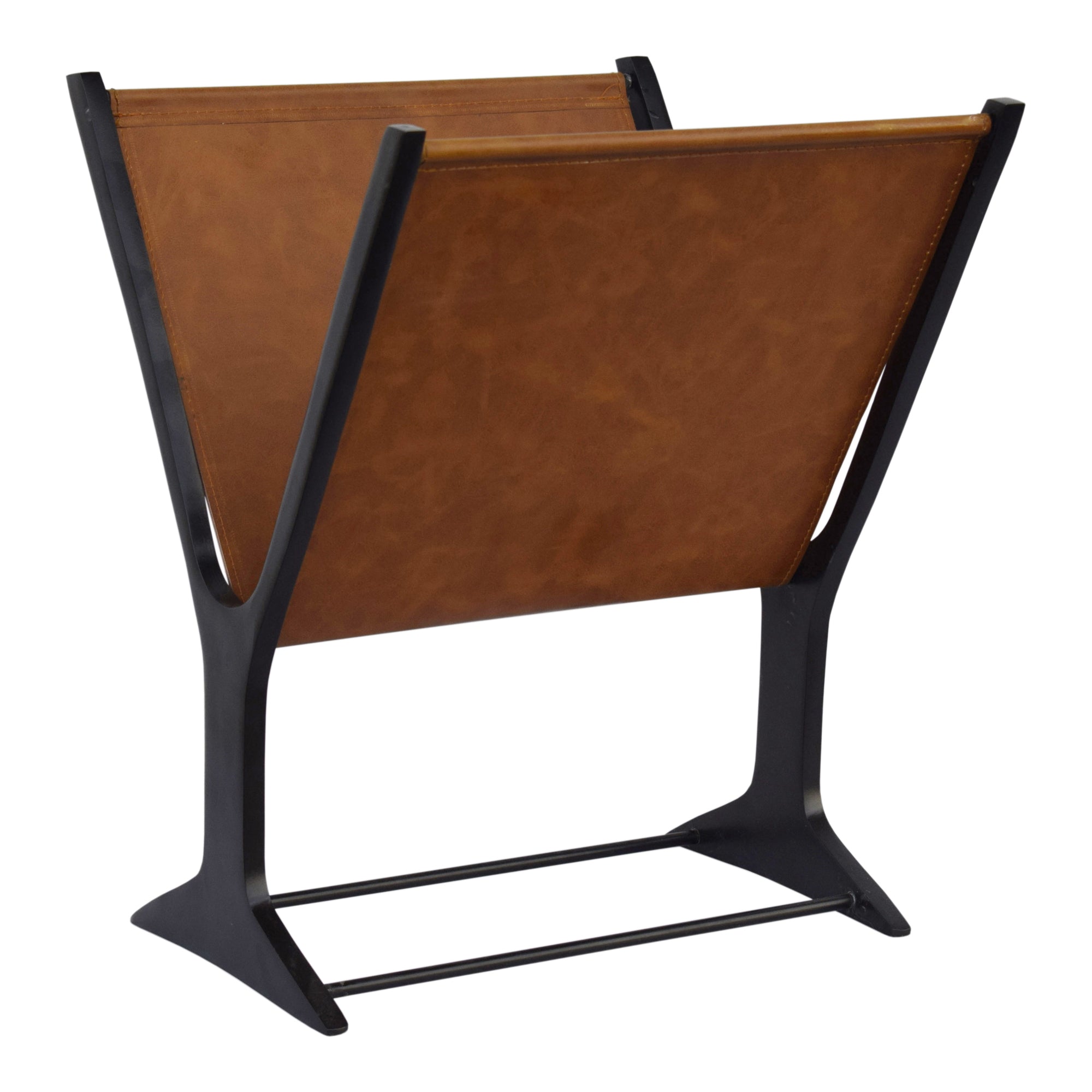 Moe's Home Ziff Magazine Holder Light Brown